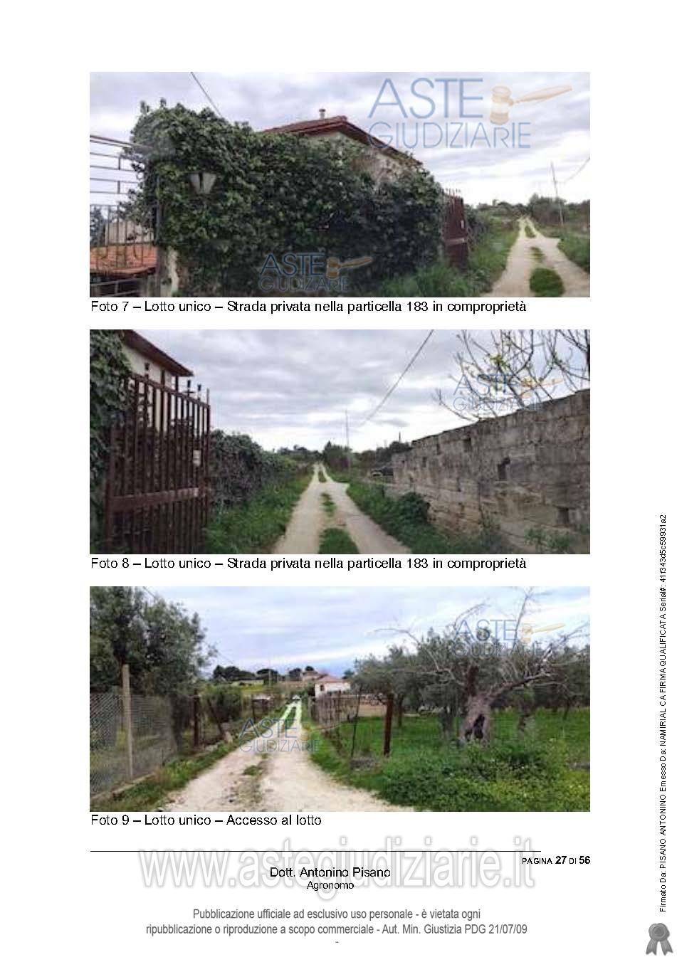 Fotografia del bene