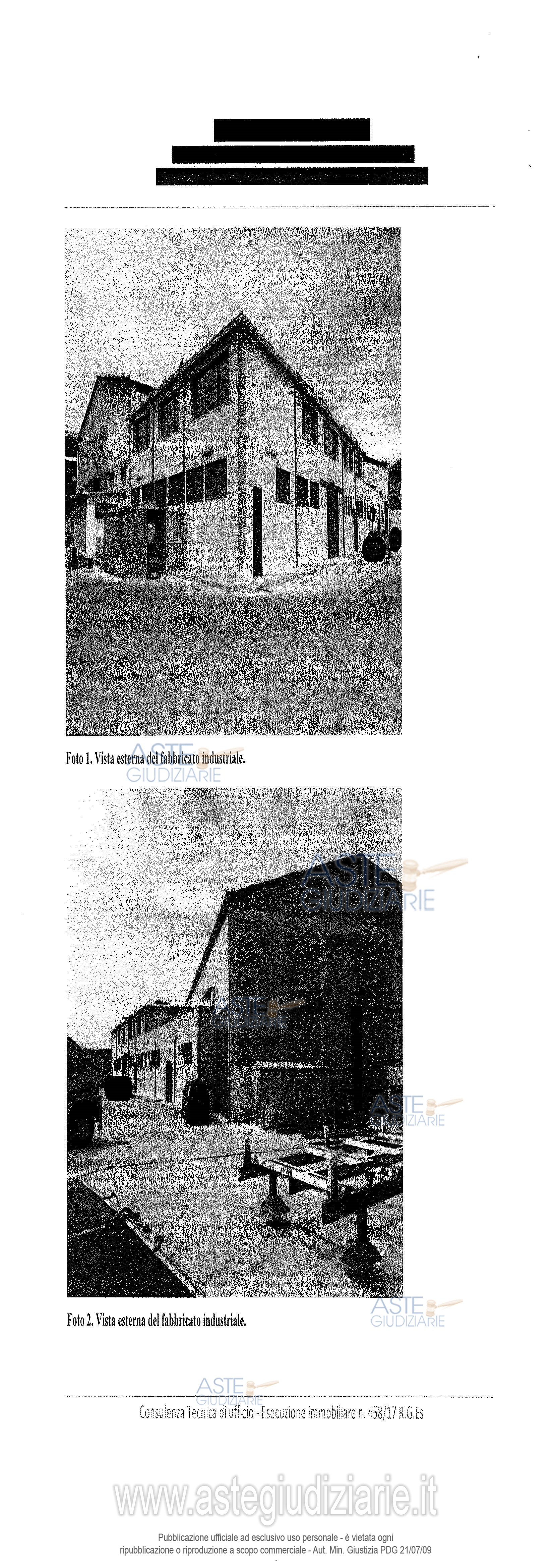Fotografia del bene