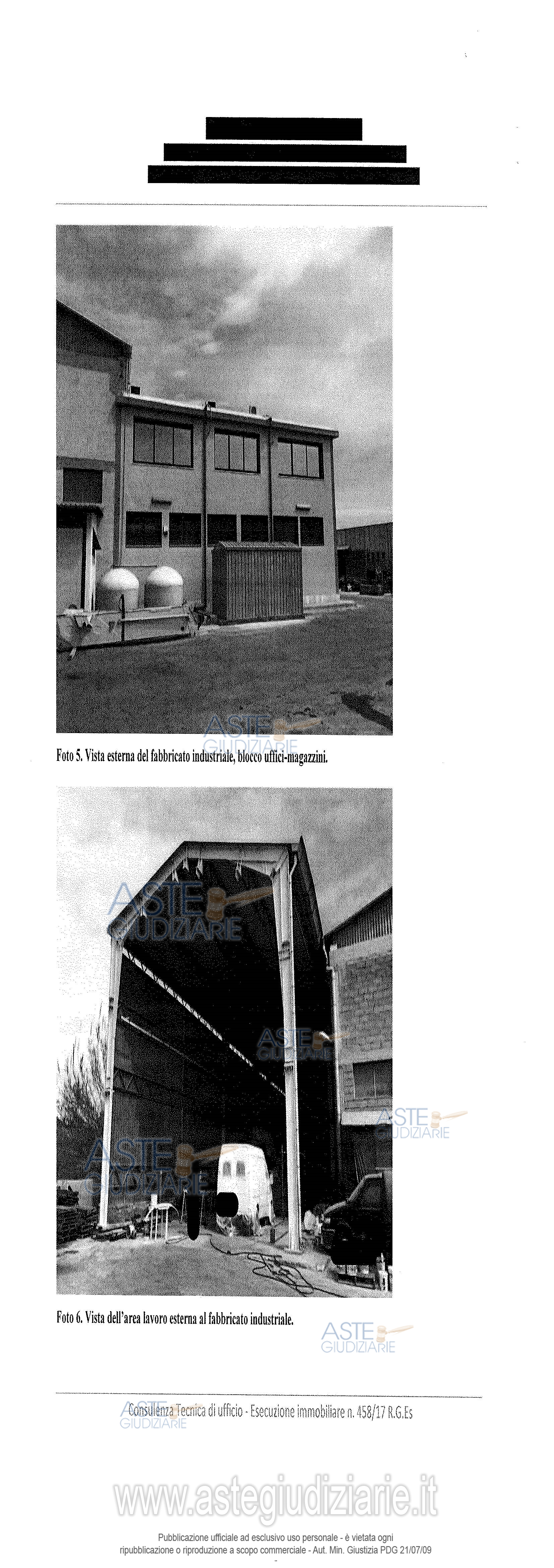 Fotografia del bene