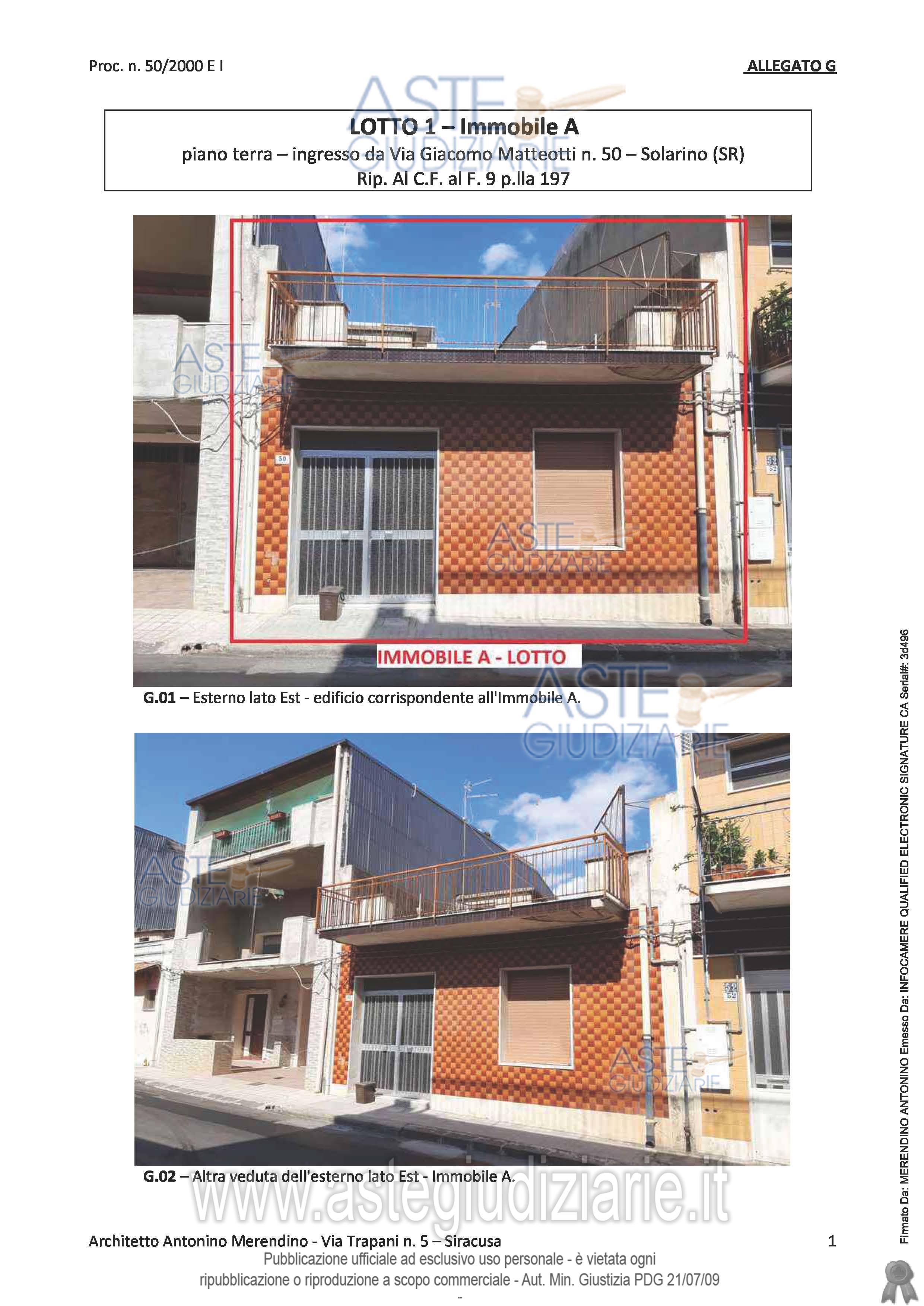 Fotografia del bene