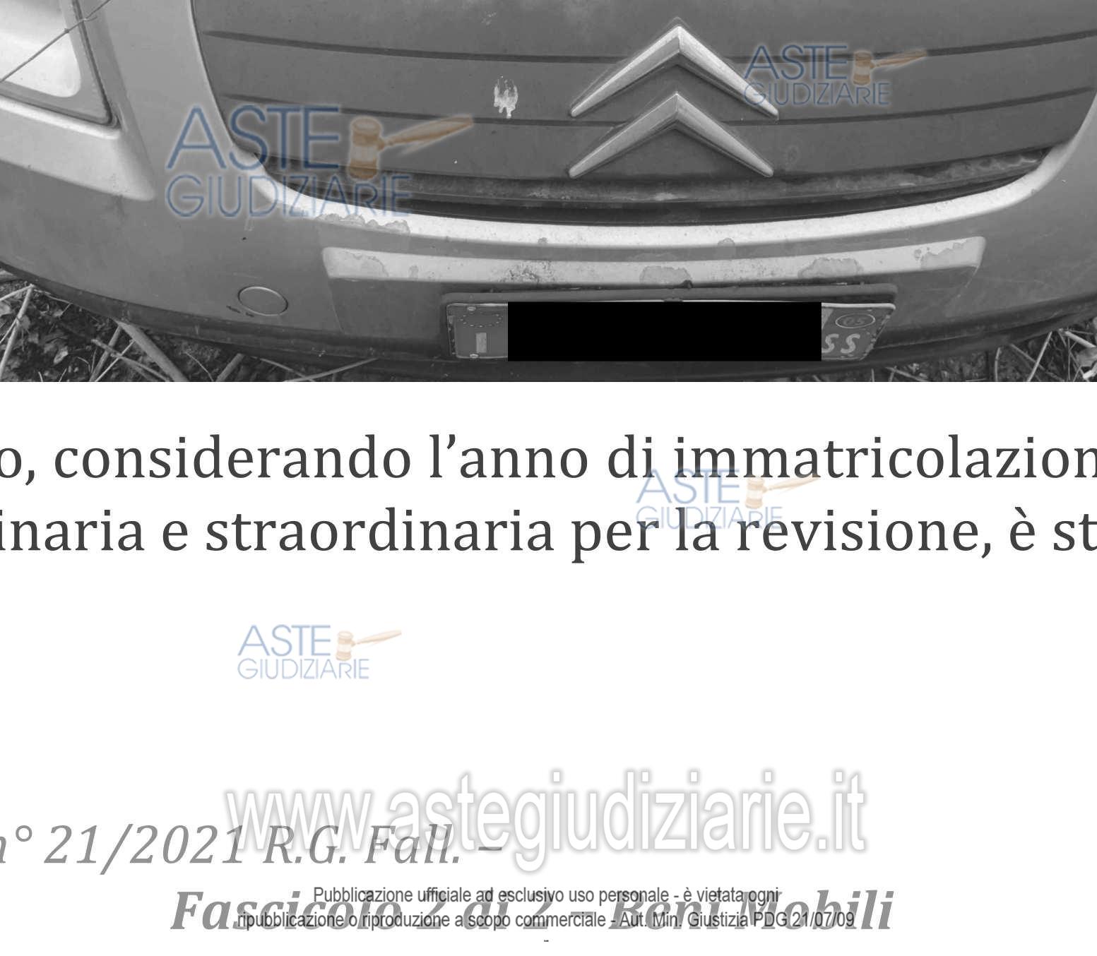 Fotografia del bene