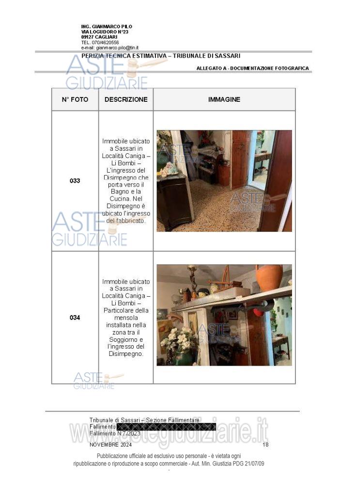 Fotografia del bene
