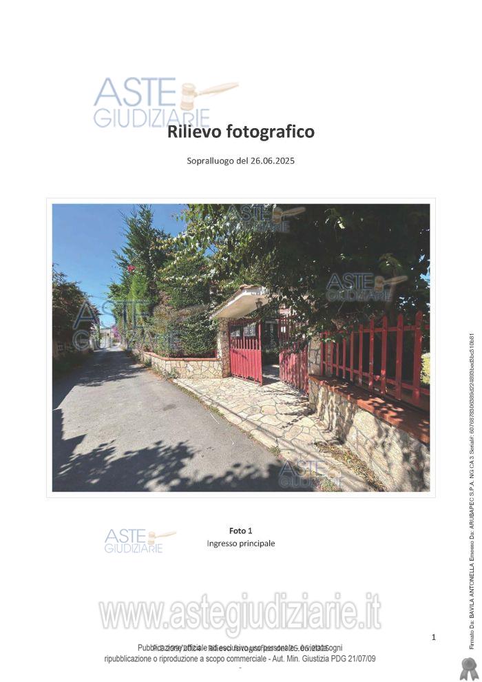 Fotografia del bene