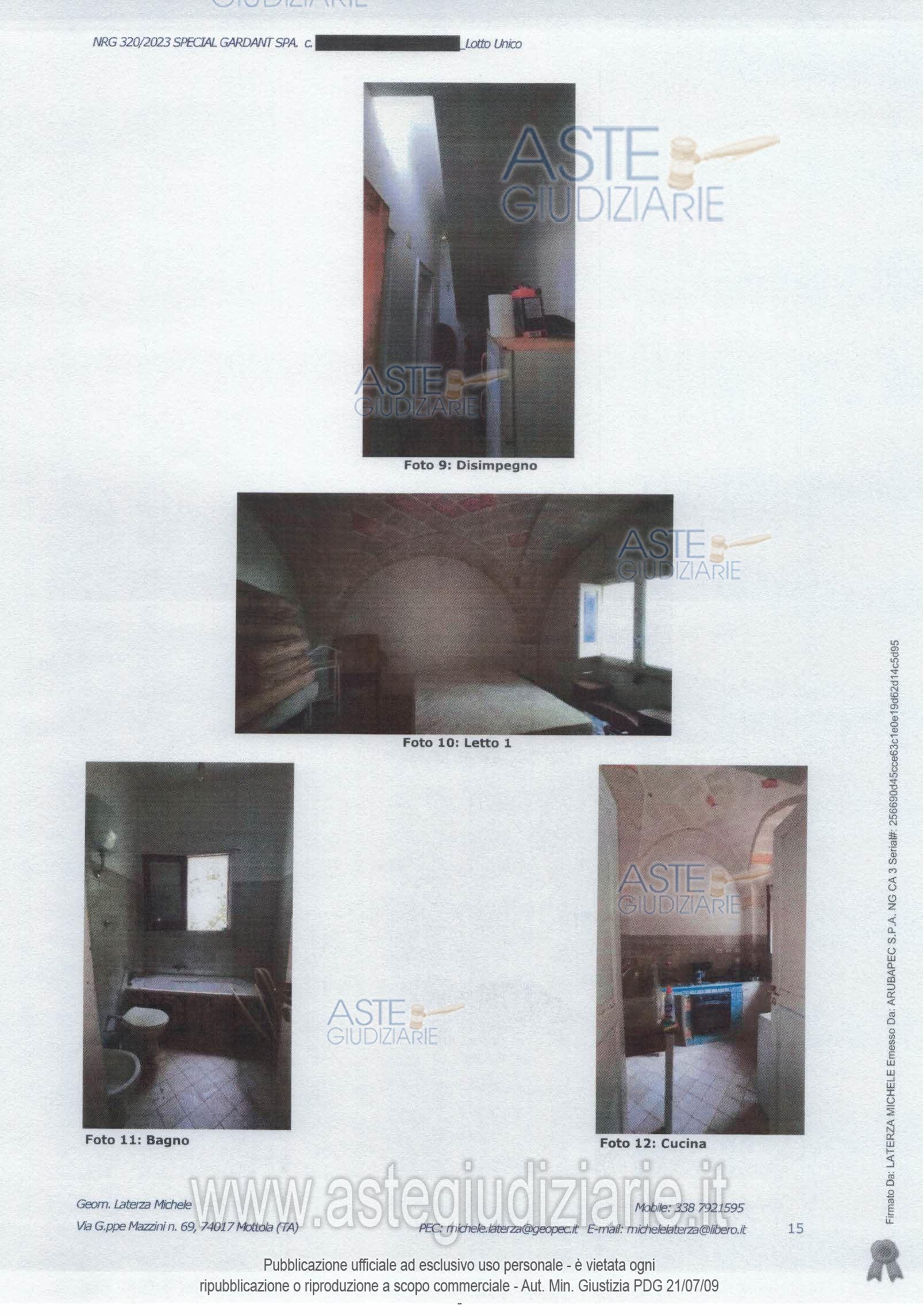 Fotografia del bene