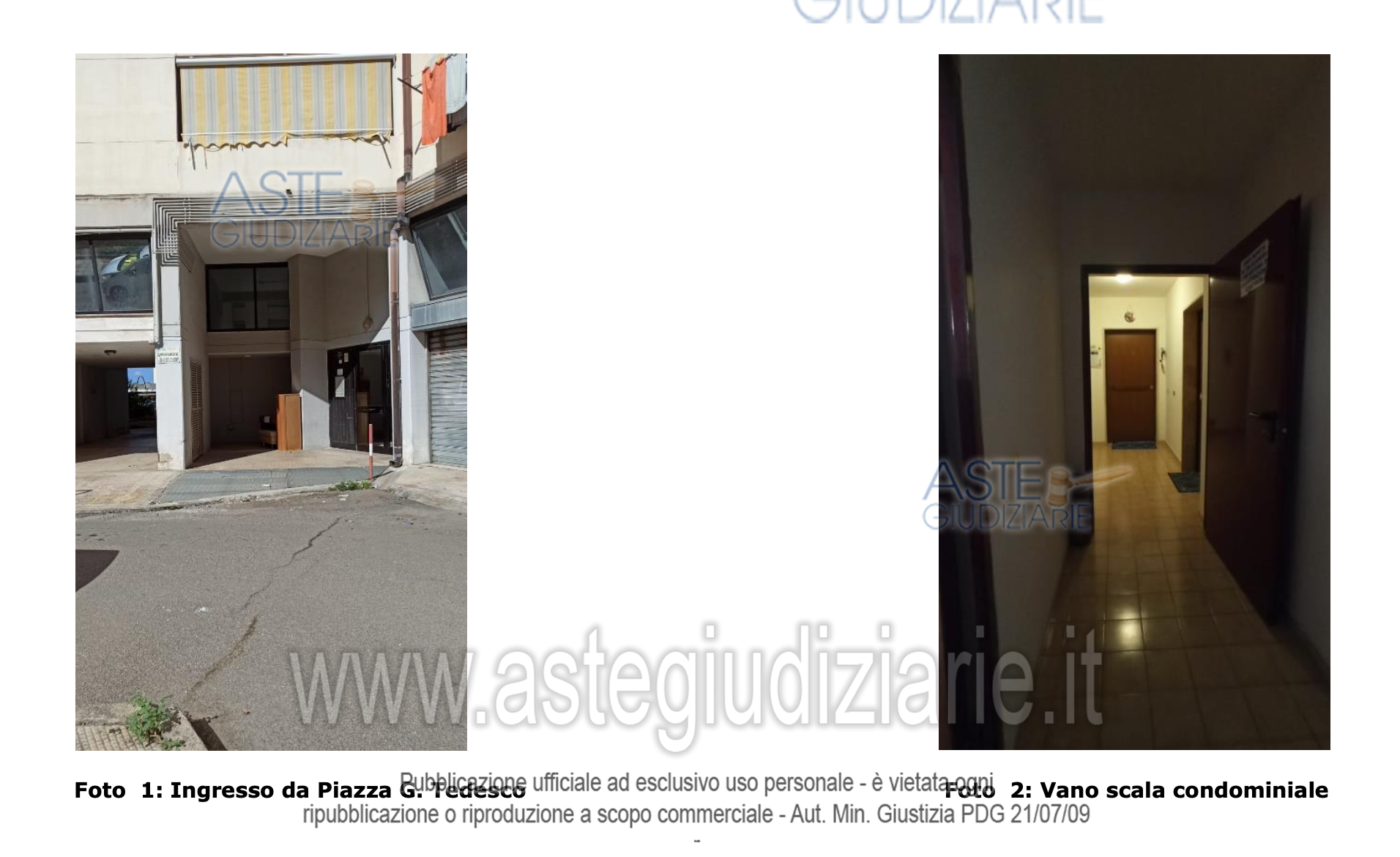 Fotografia del bene