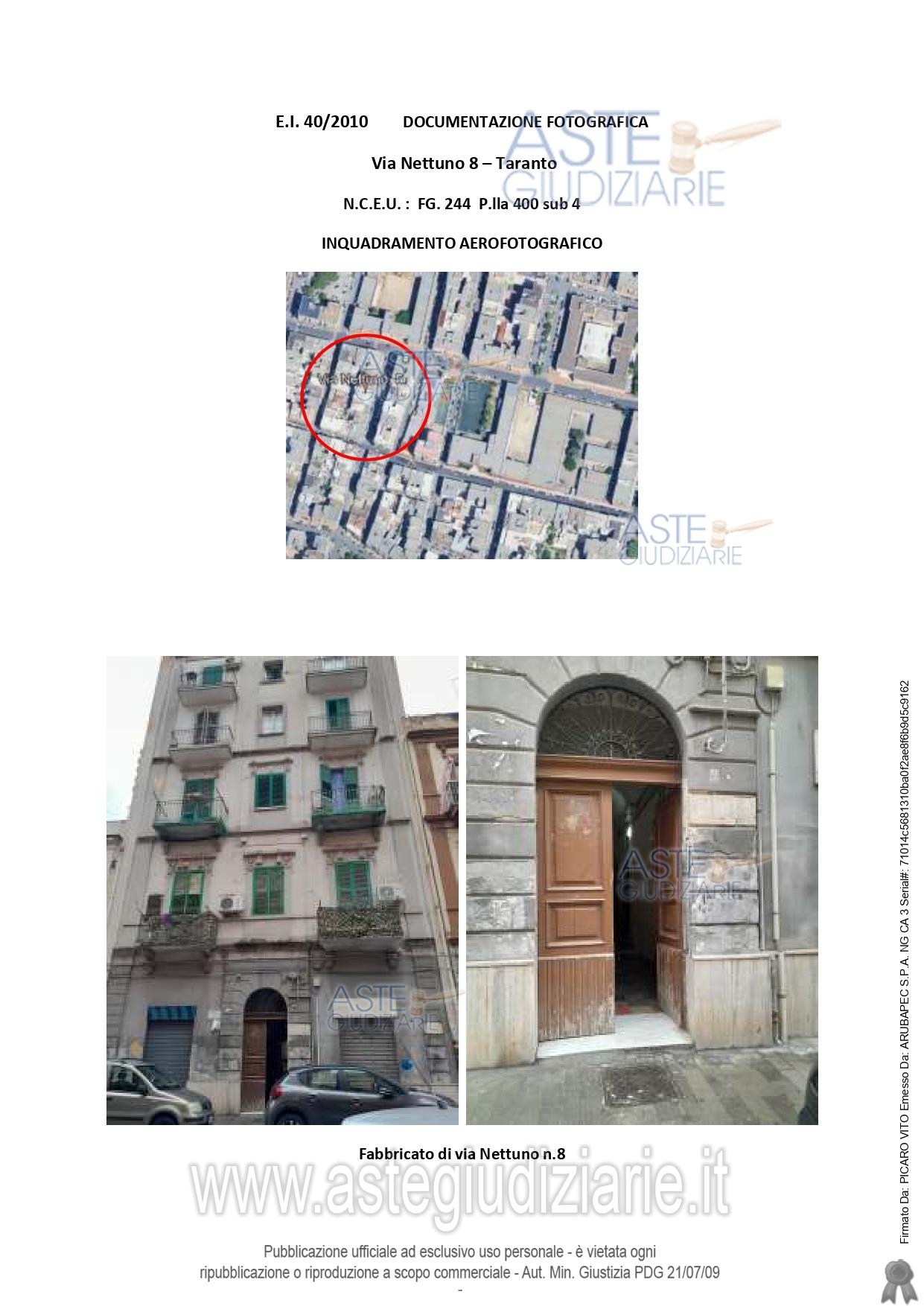 Fotografia del bene