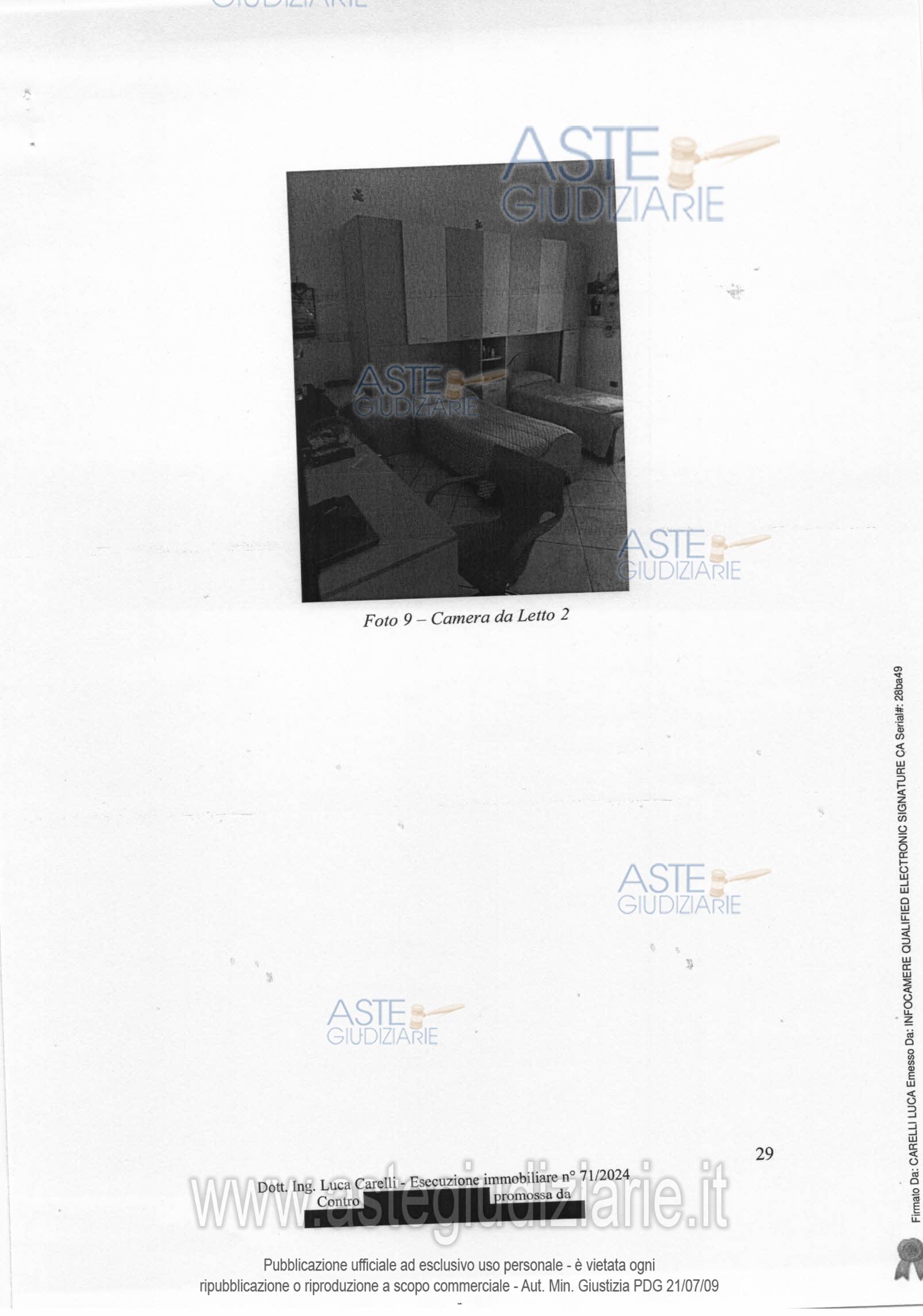 Fotografia del bene