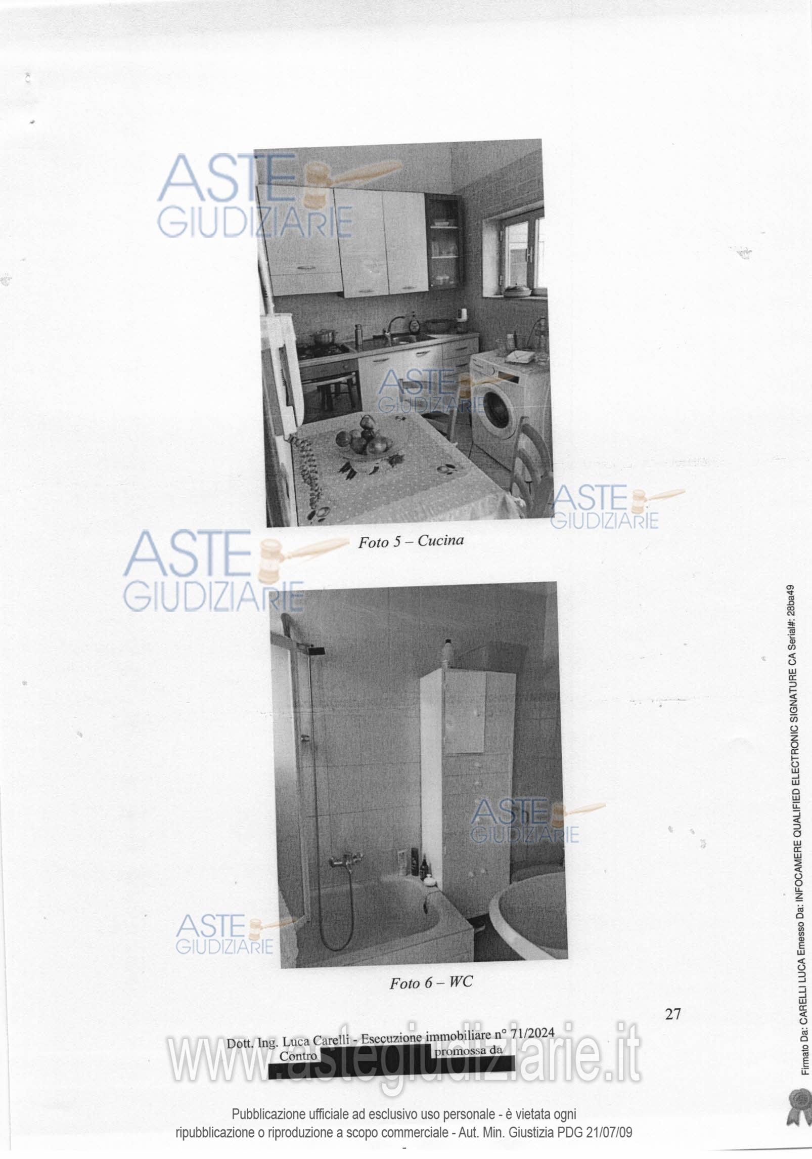 Fotografia del bene