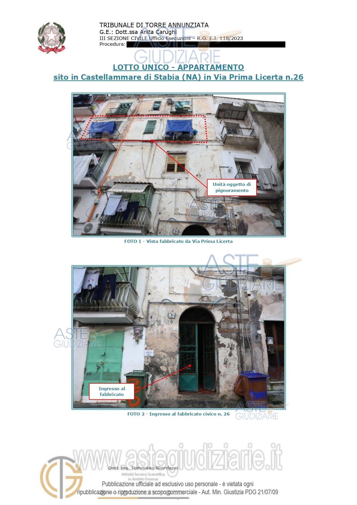 Fotografia del bene