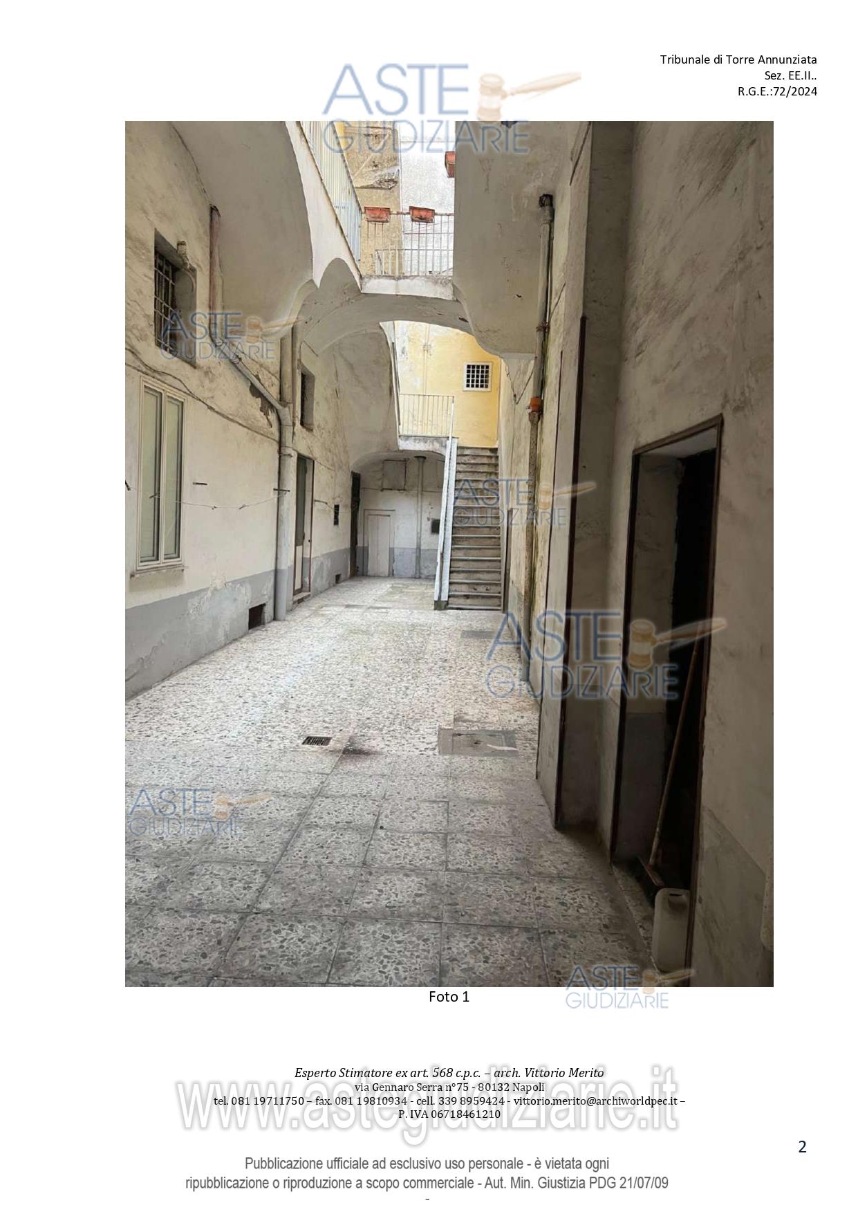 Fotografia del bene