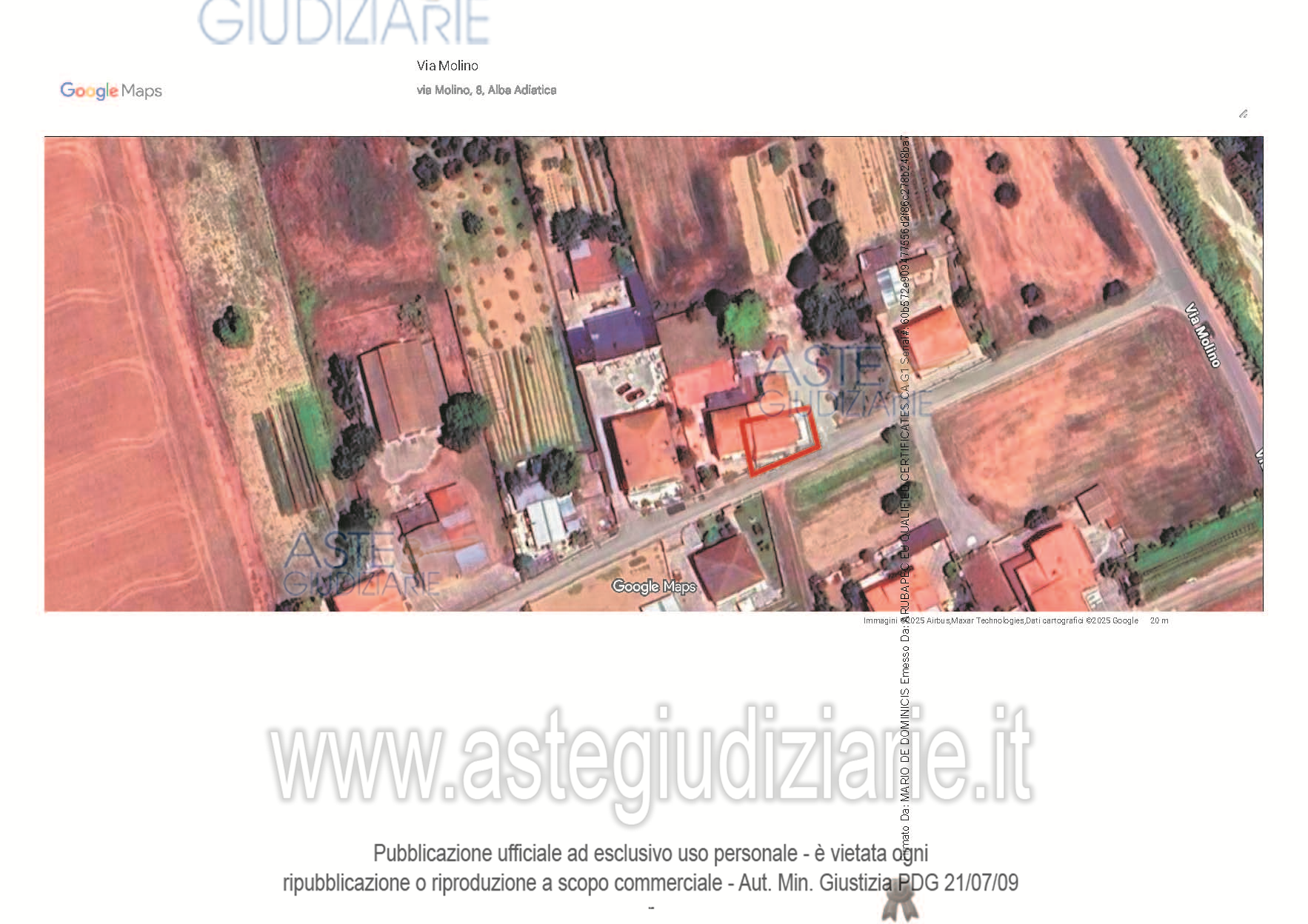 Fotografia del bene