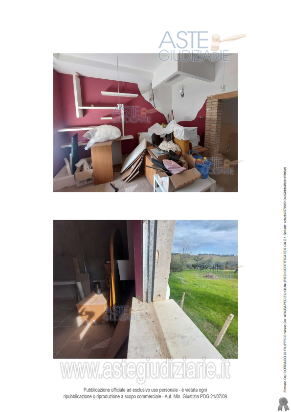 Fotografia del bene