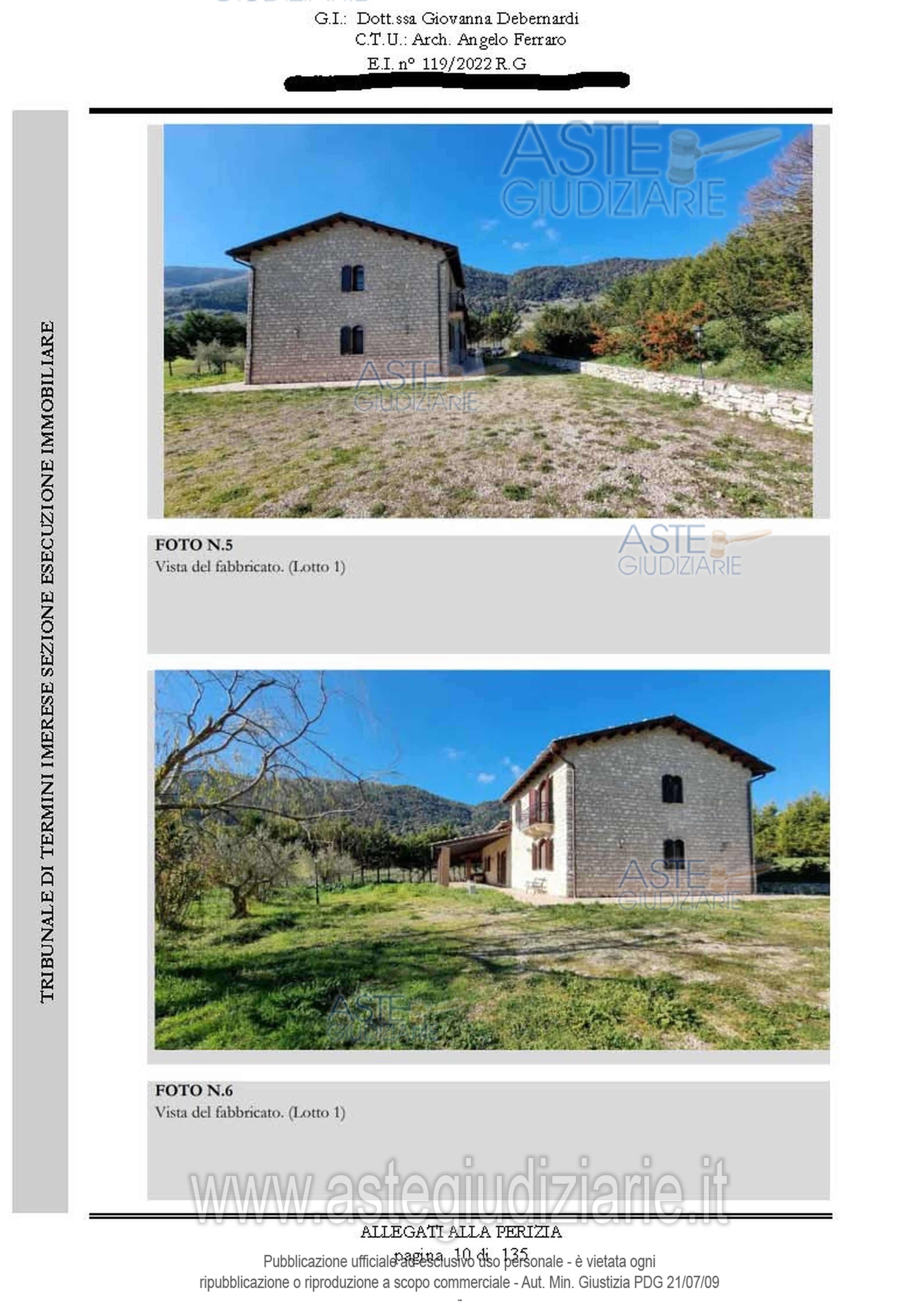 Fotografia del bene