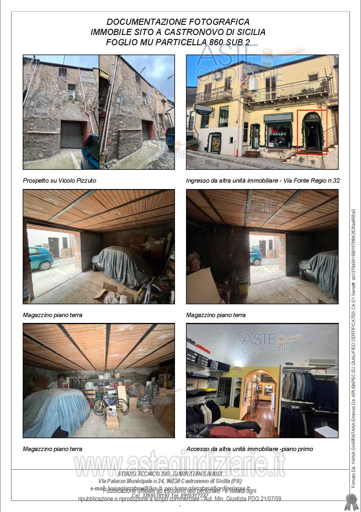 Fotografia del bene