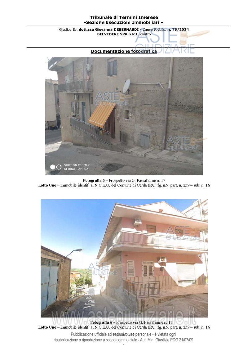 Fotografia del bene
