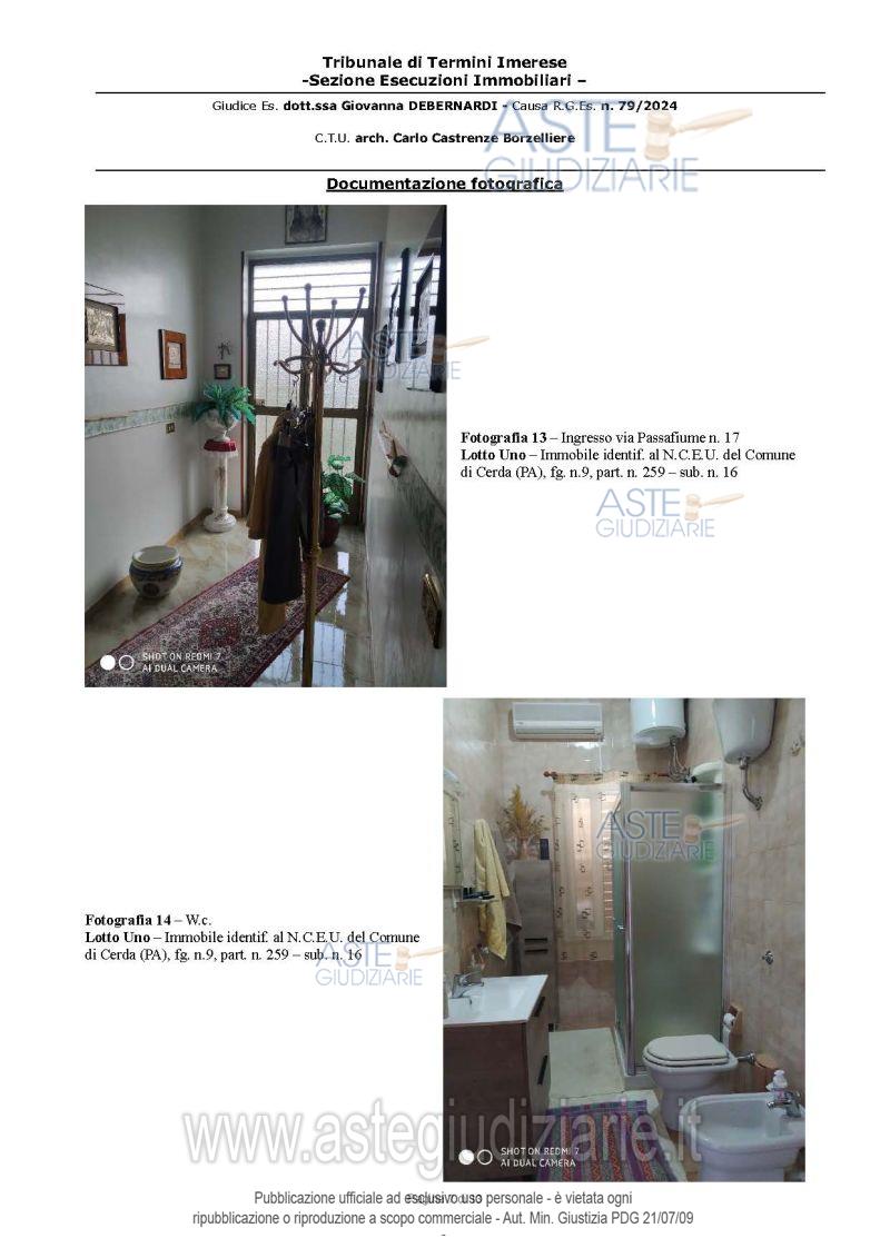 Fotografia del bene