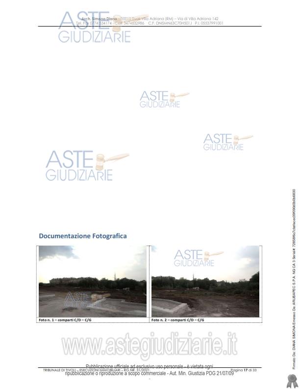 Fotografia del bene