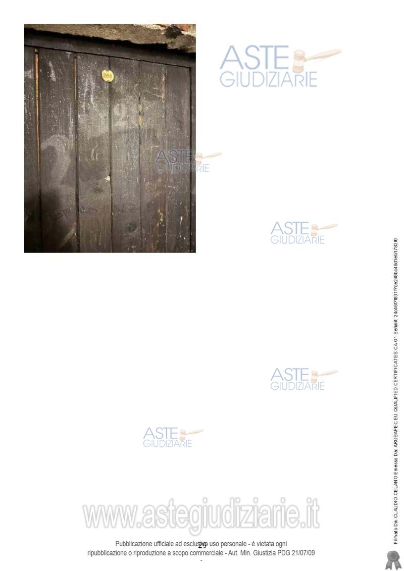 Fotografia del bene