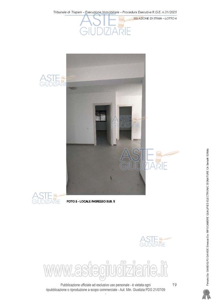 Fotografia del bene