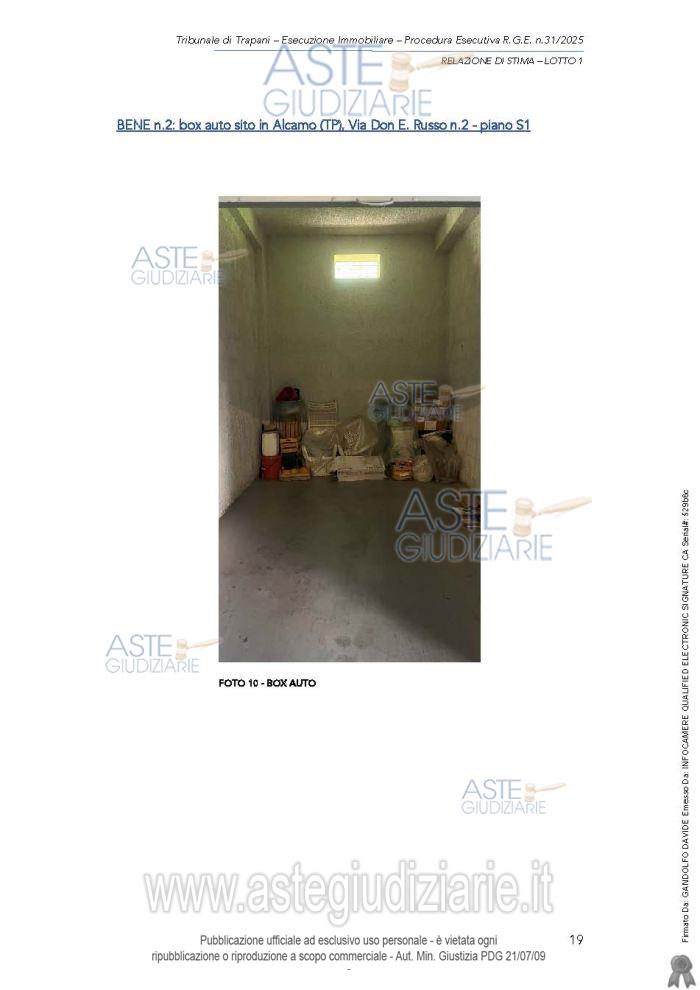 Fotografia del bene