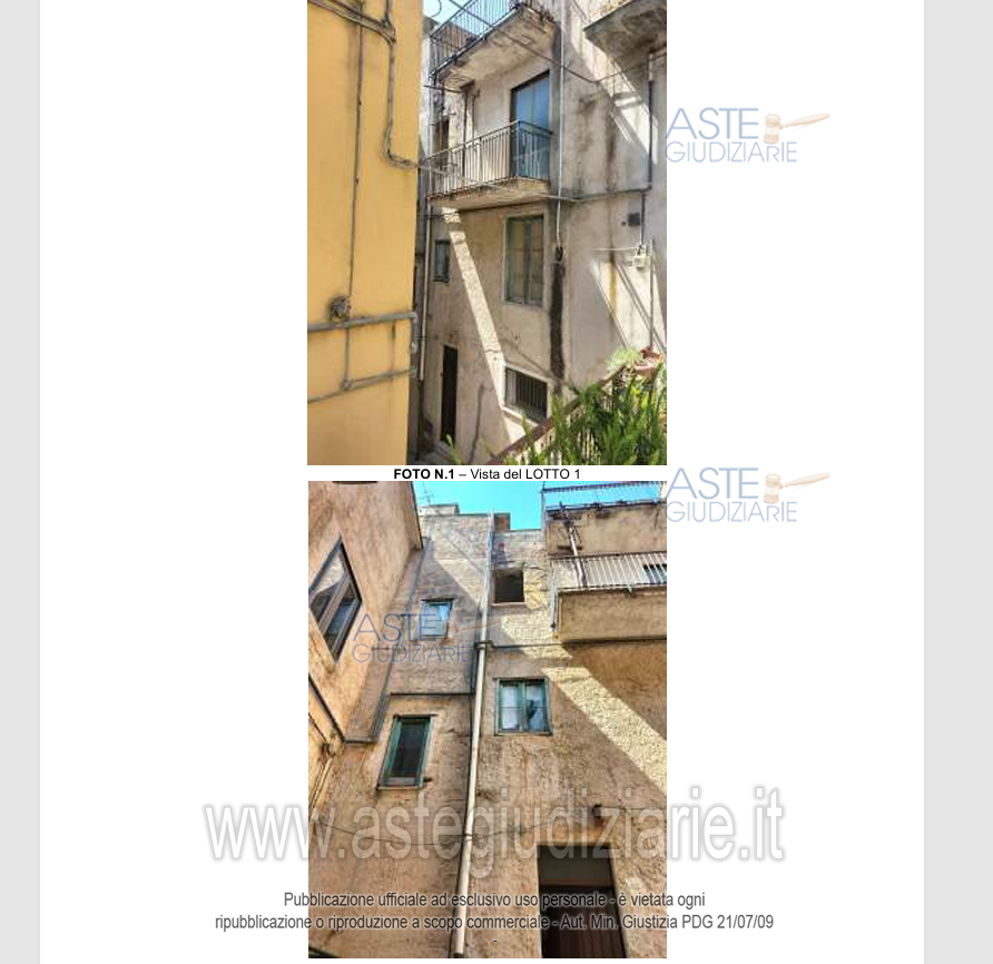 Fotografia del bene