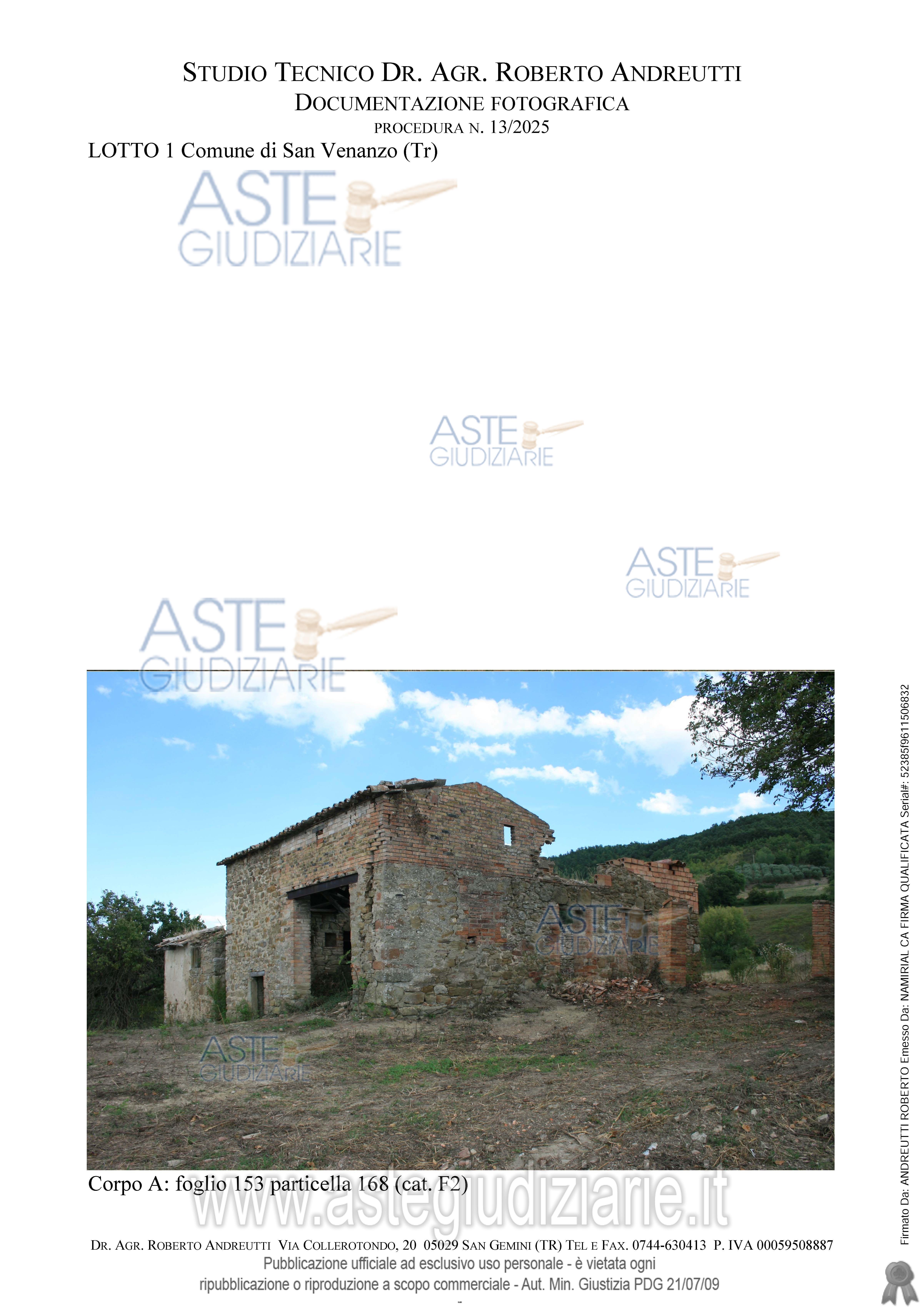 Fotografia del bene