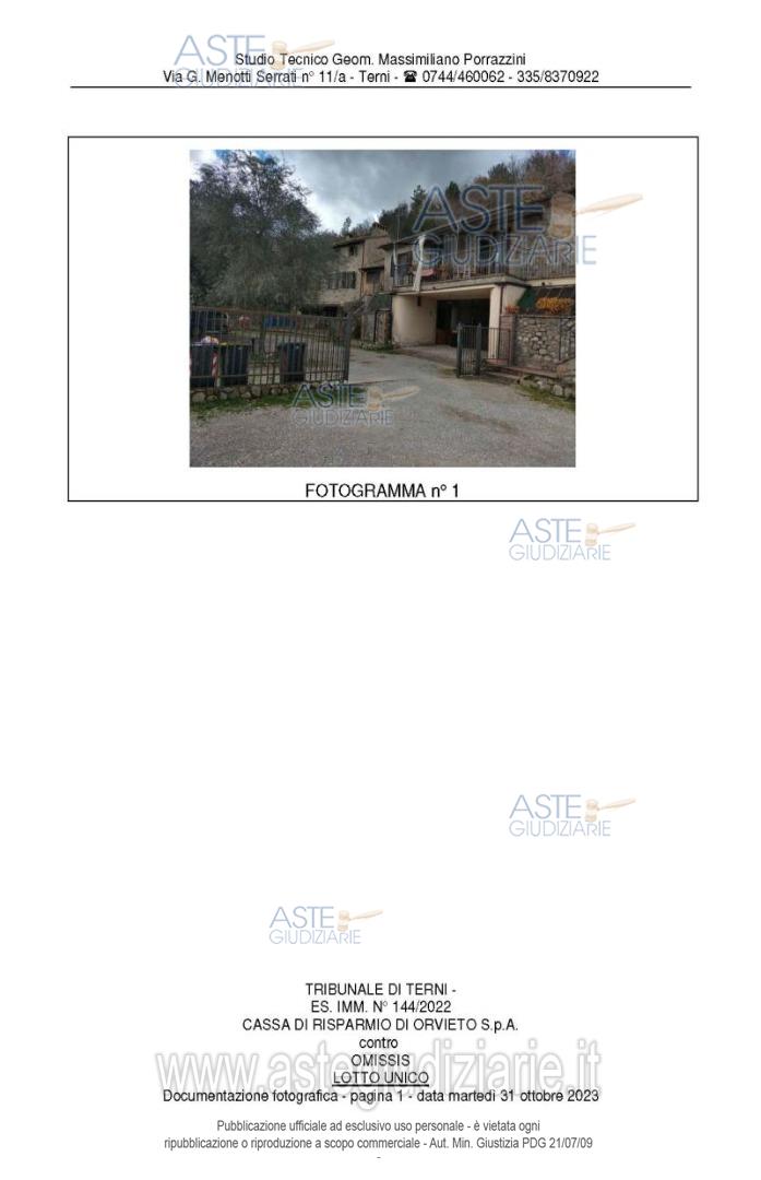 Fotografia del bene