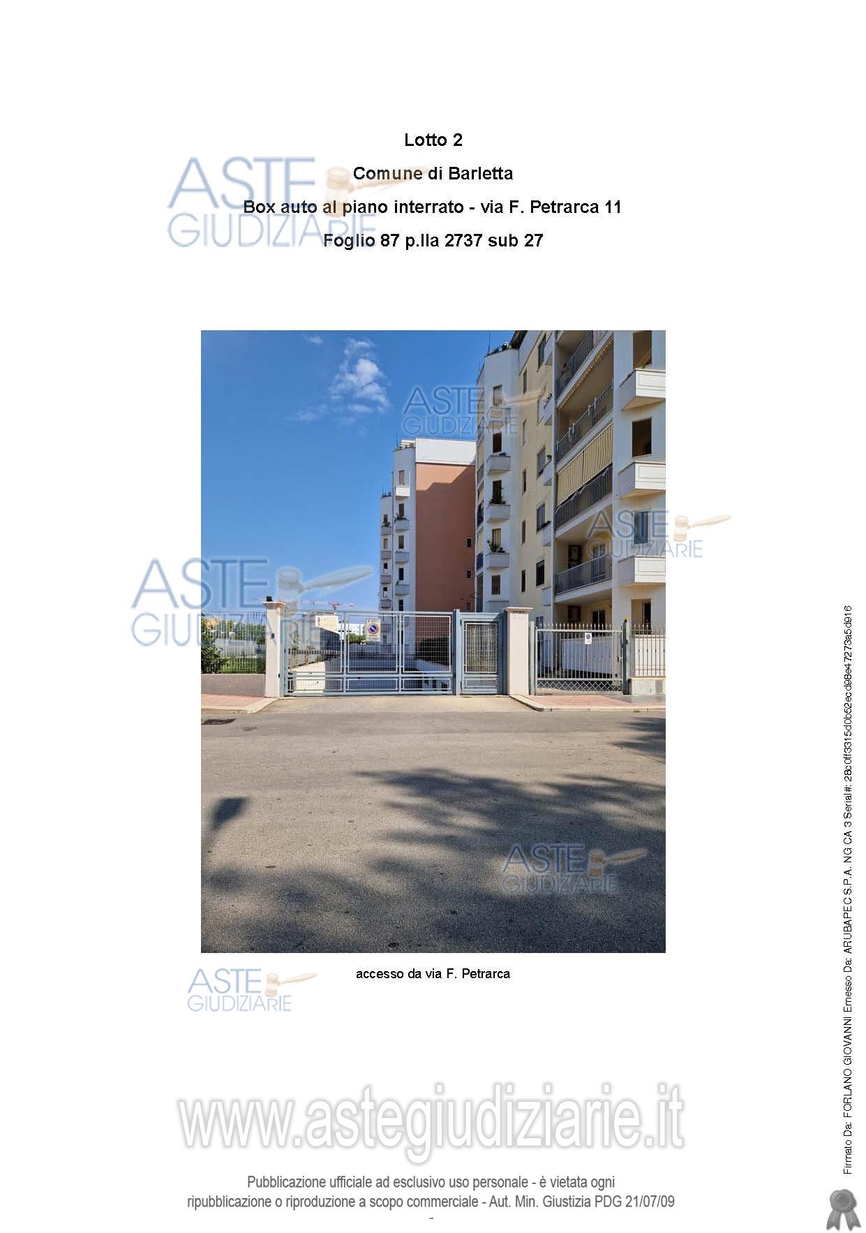 Fotografia del bene