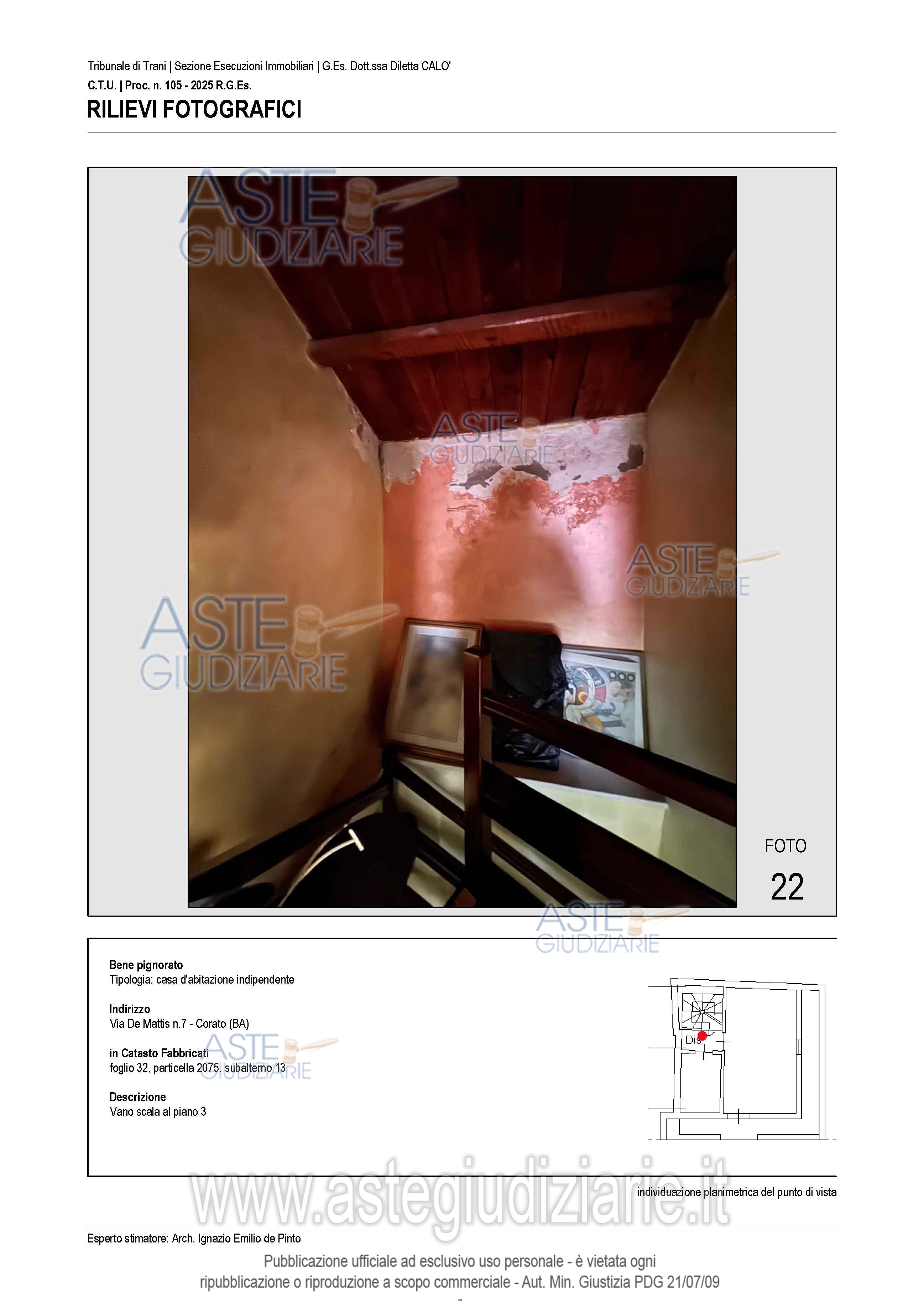 Fotografia del bene