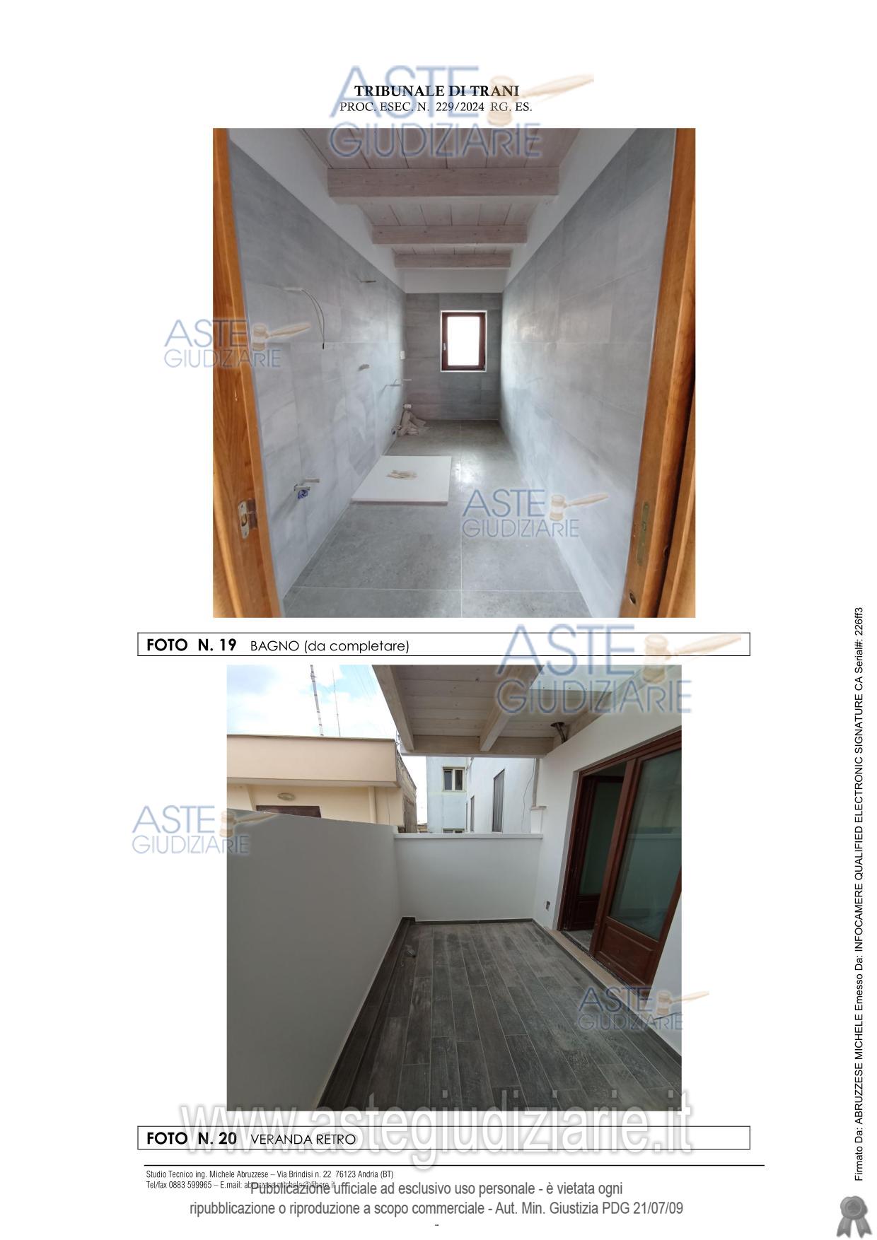 Fotografia del bene