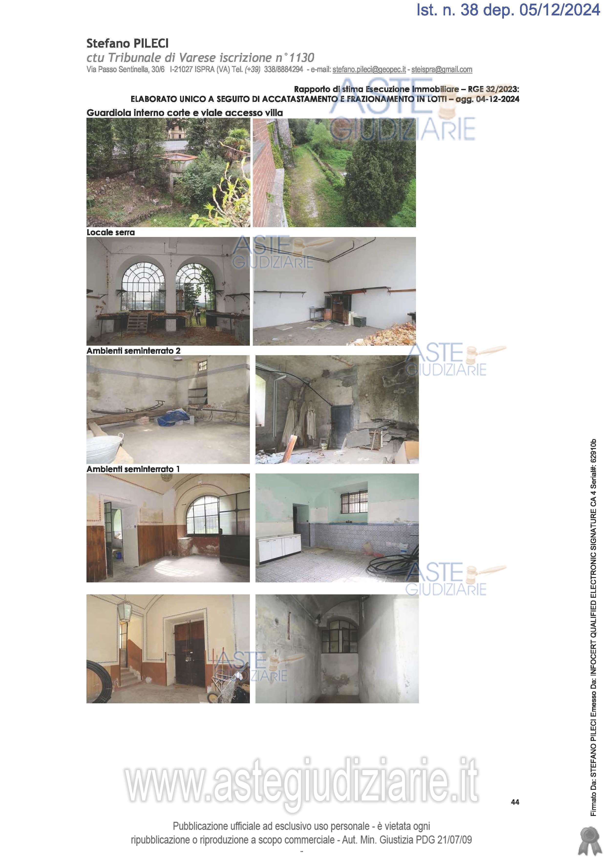 Fotografia del bene