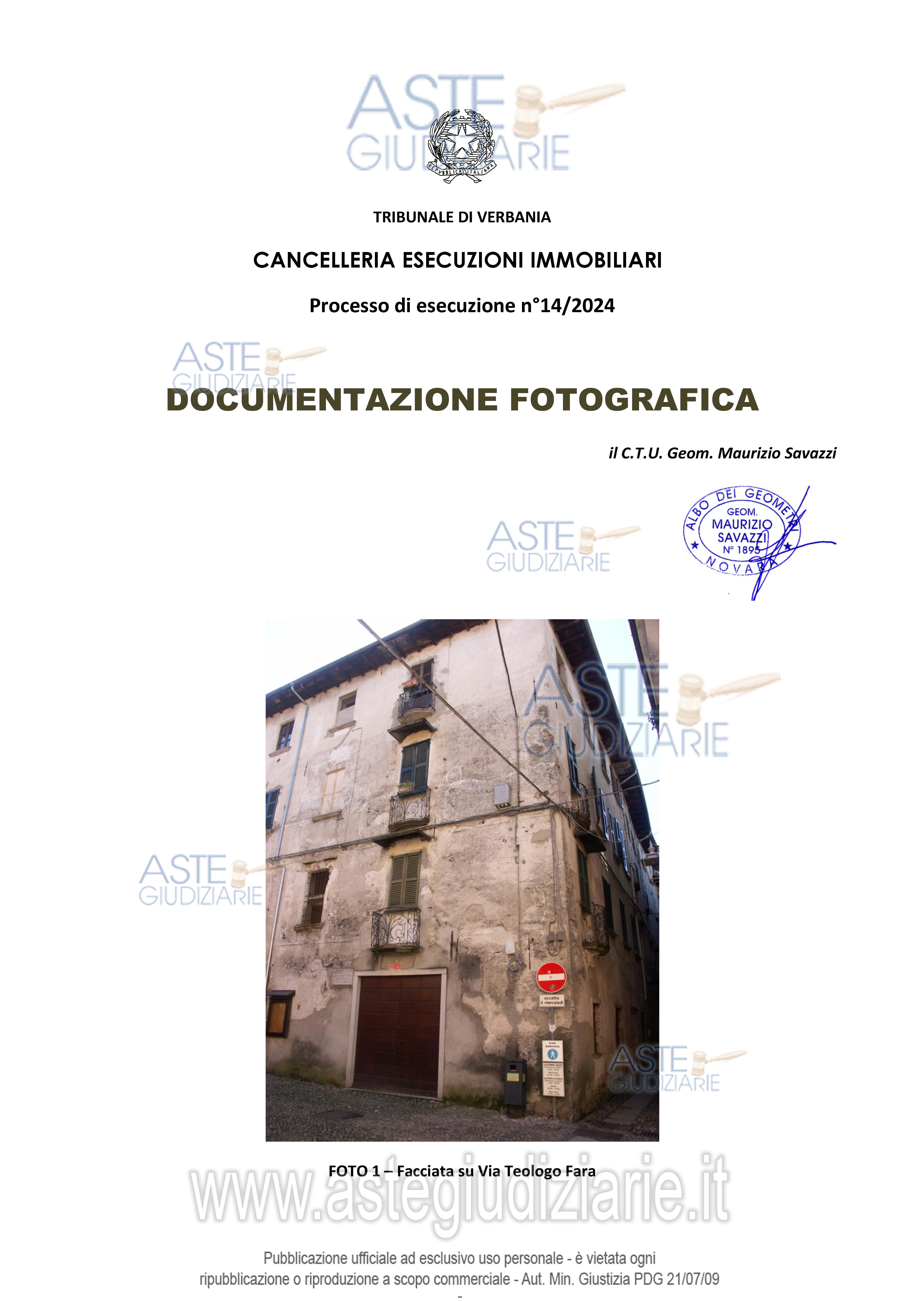 Fotografia del bene