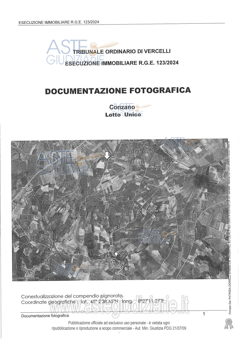 Fotografia del bene