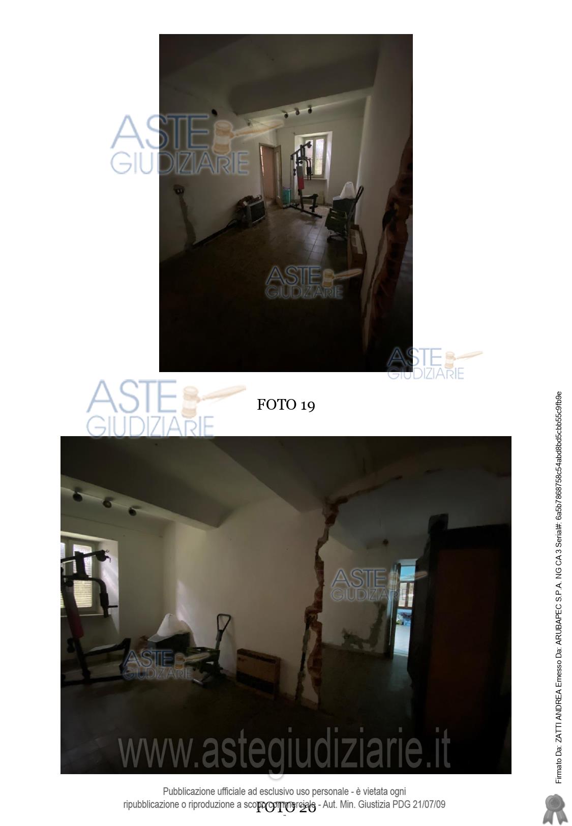 Fotografia del bene