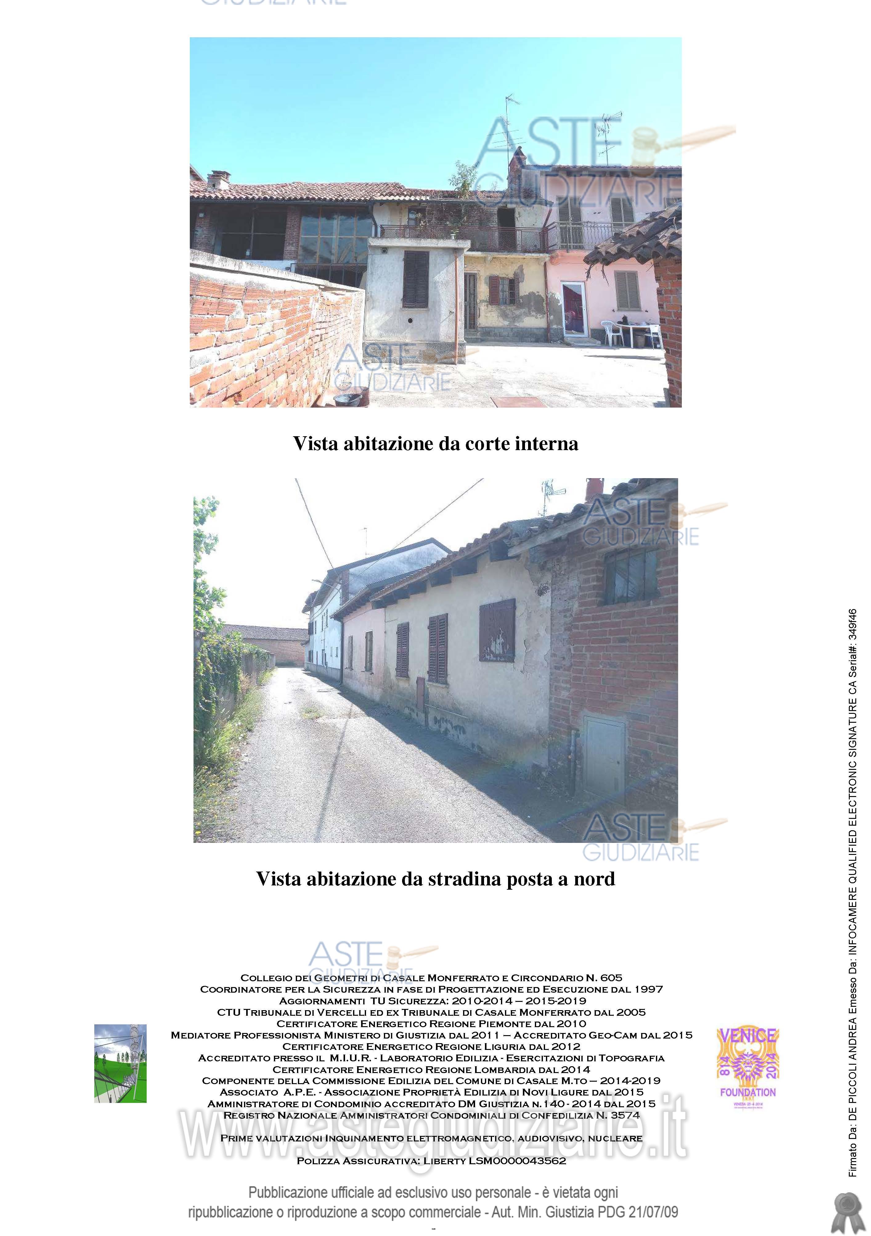 Fotografia del bene