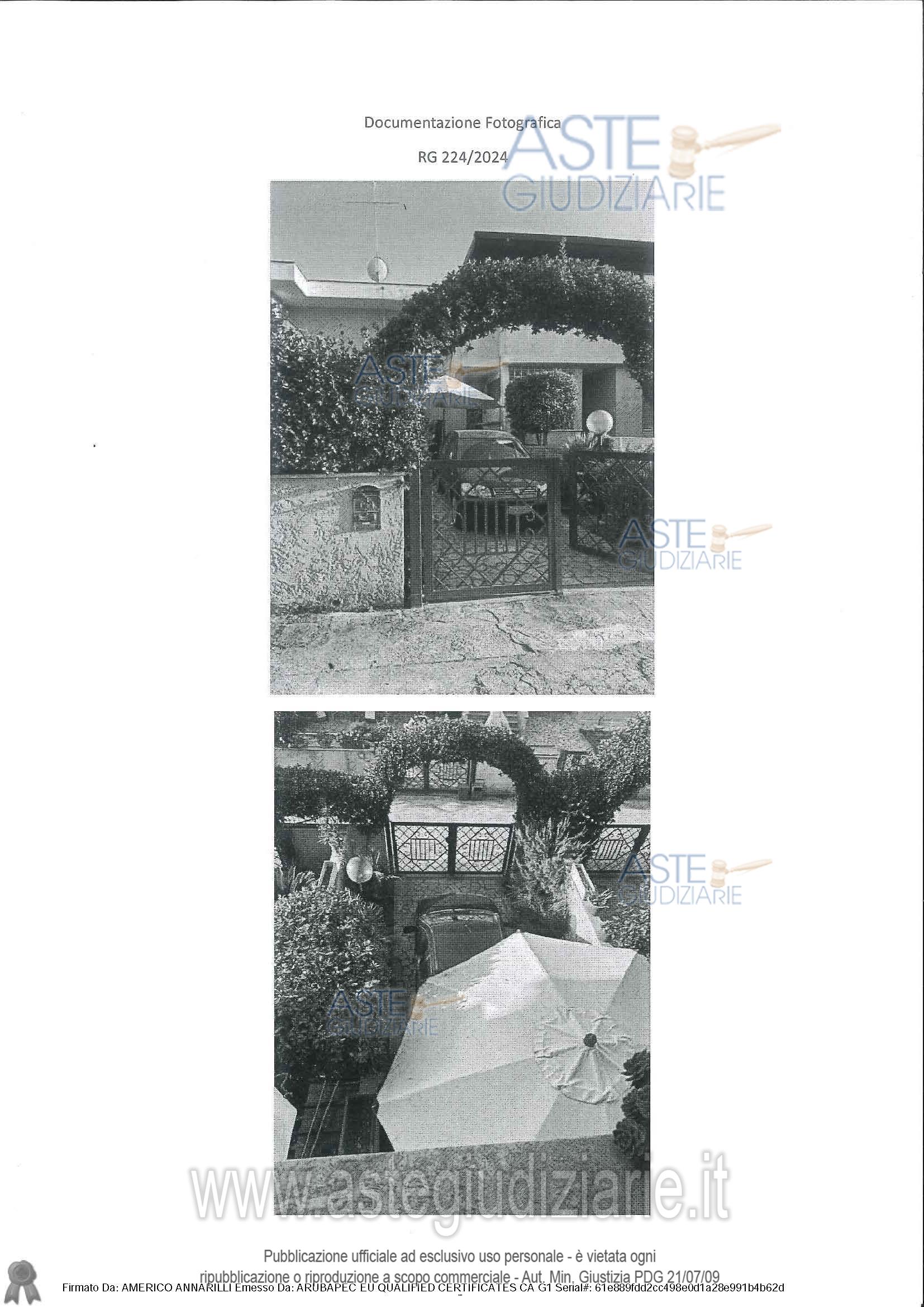Fotografia del bene
