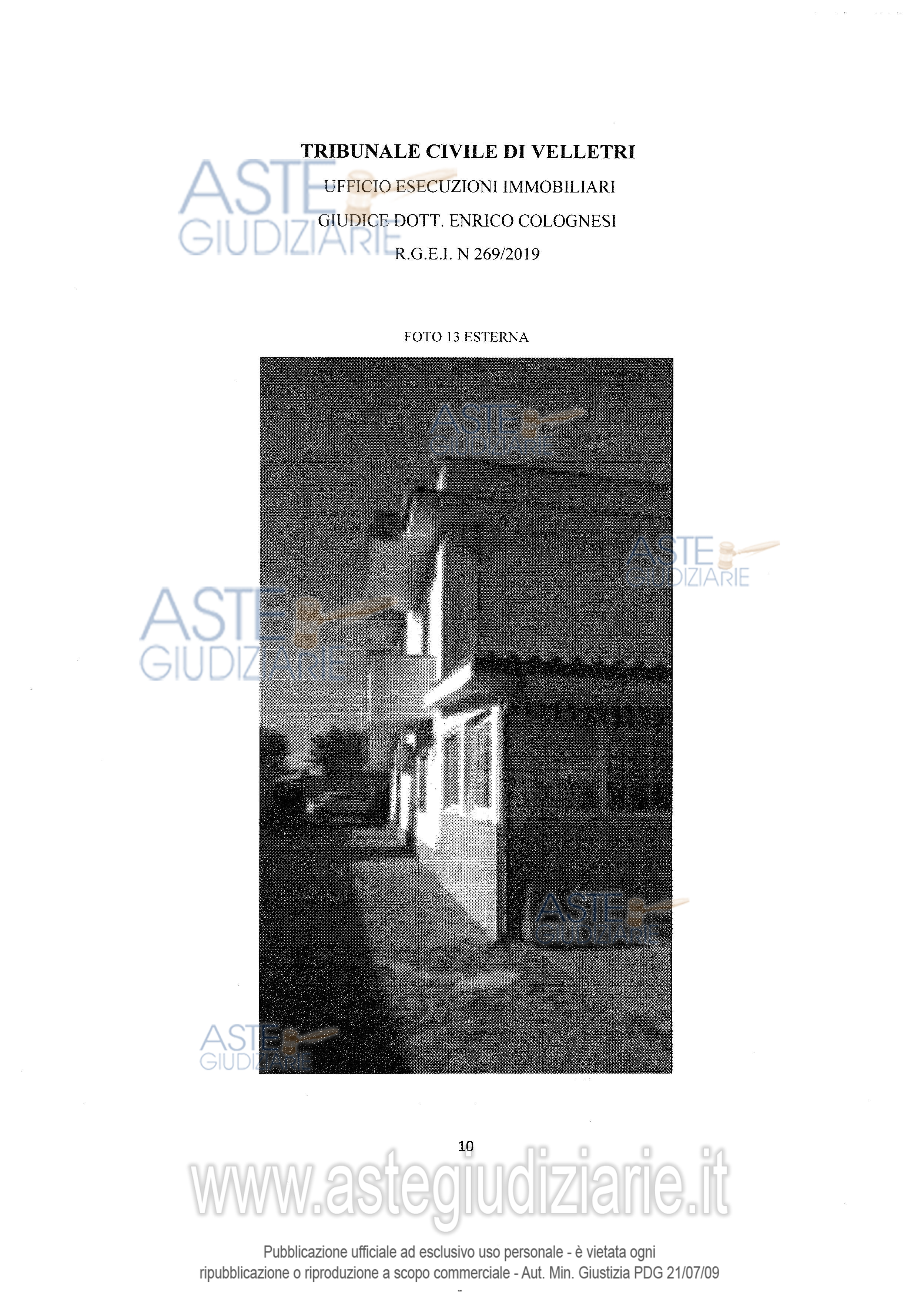 Fotografia del bene
