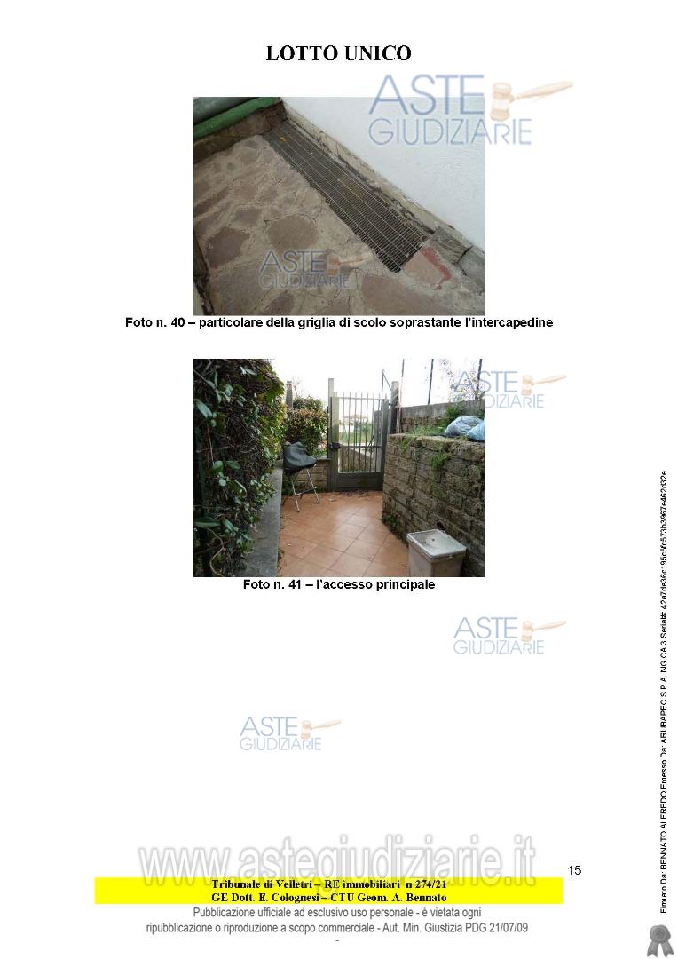 Fotografia del bene