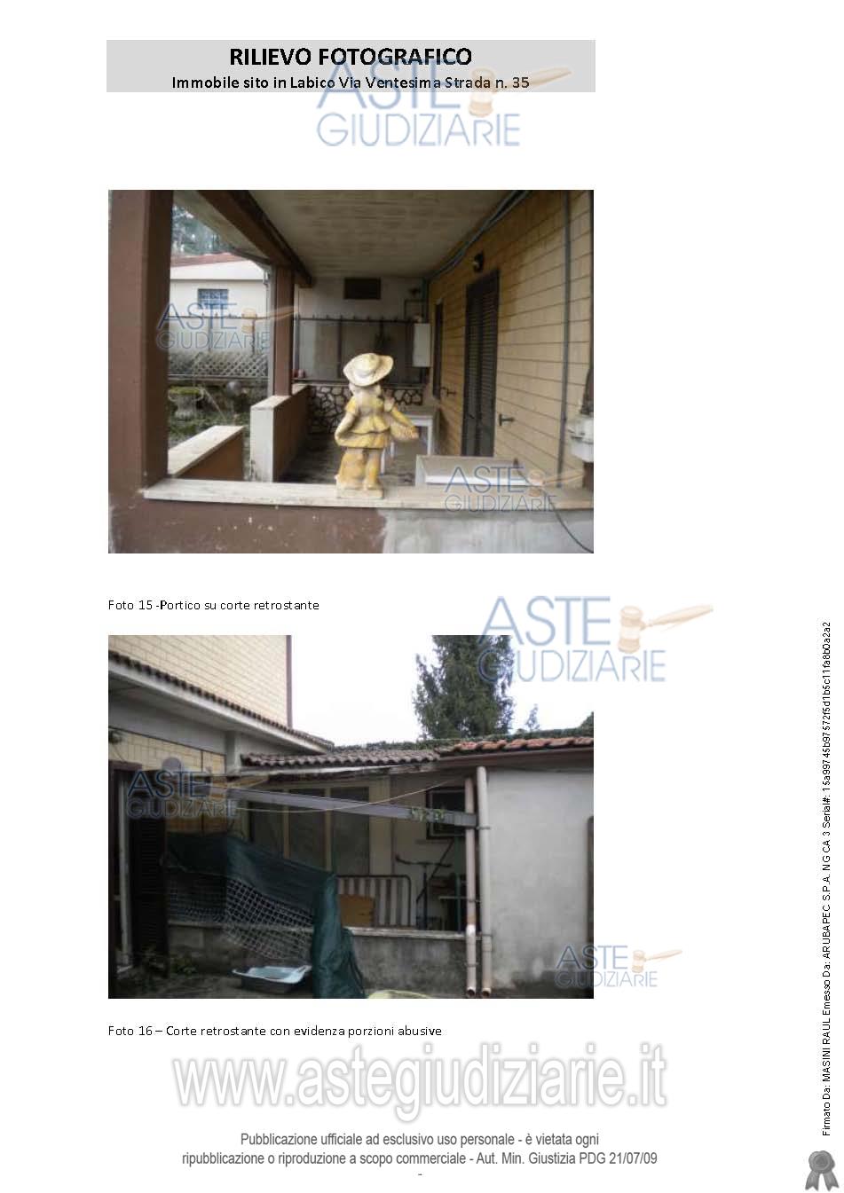 Fotografia del bene