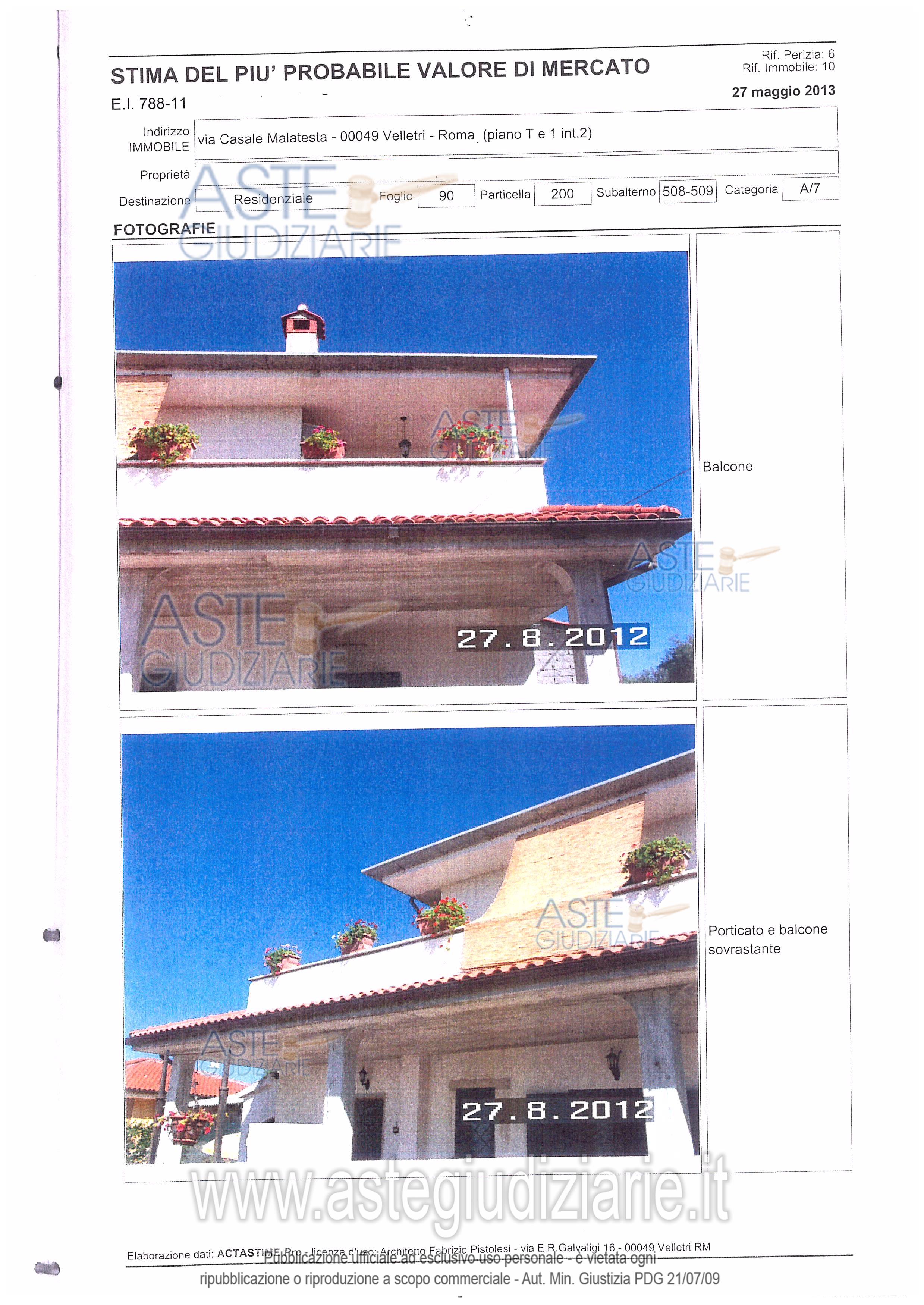 Fotografia del bene