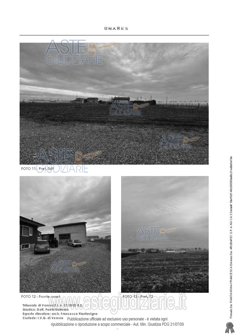 Fotografia del bene
