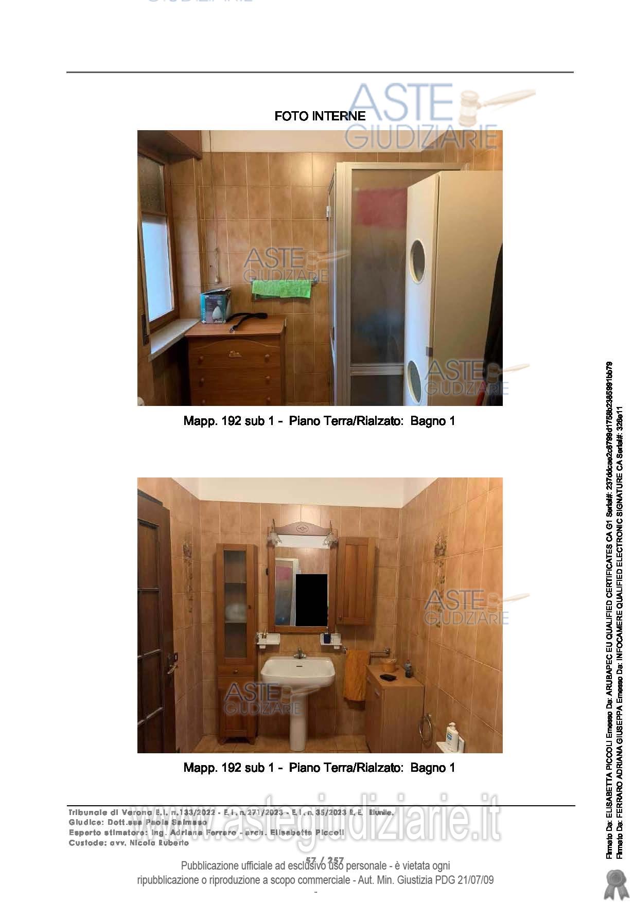 Fotografia del bene