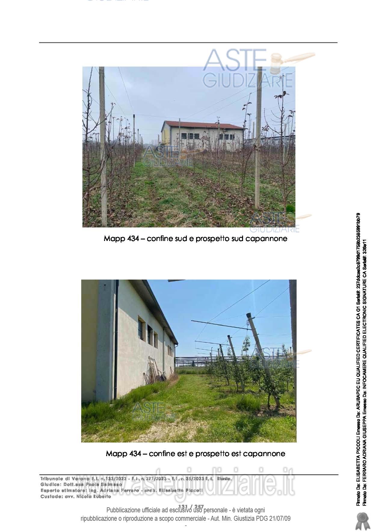 Fotografia del bene