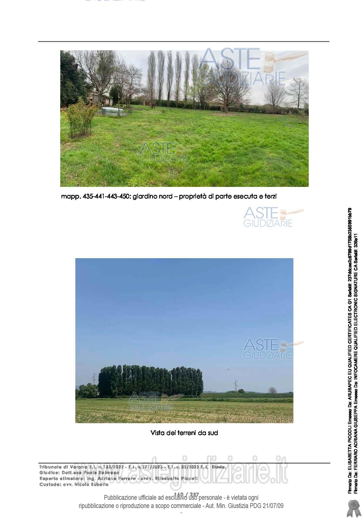 Fotografia del bene