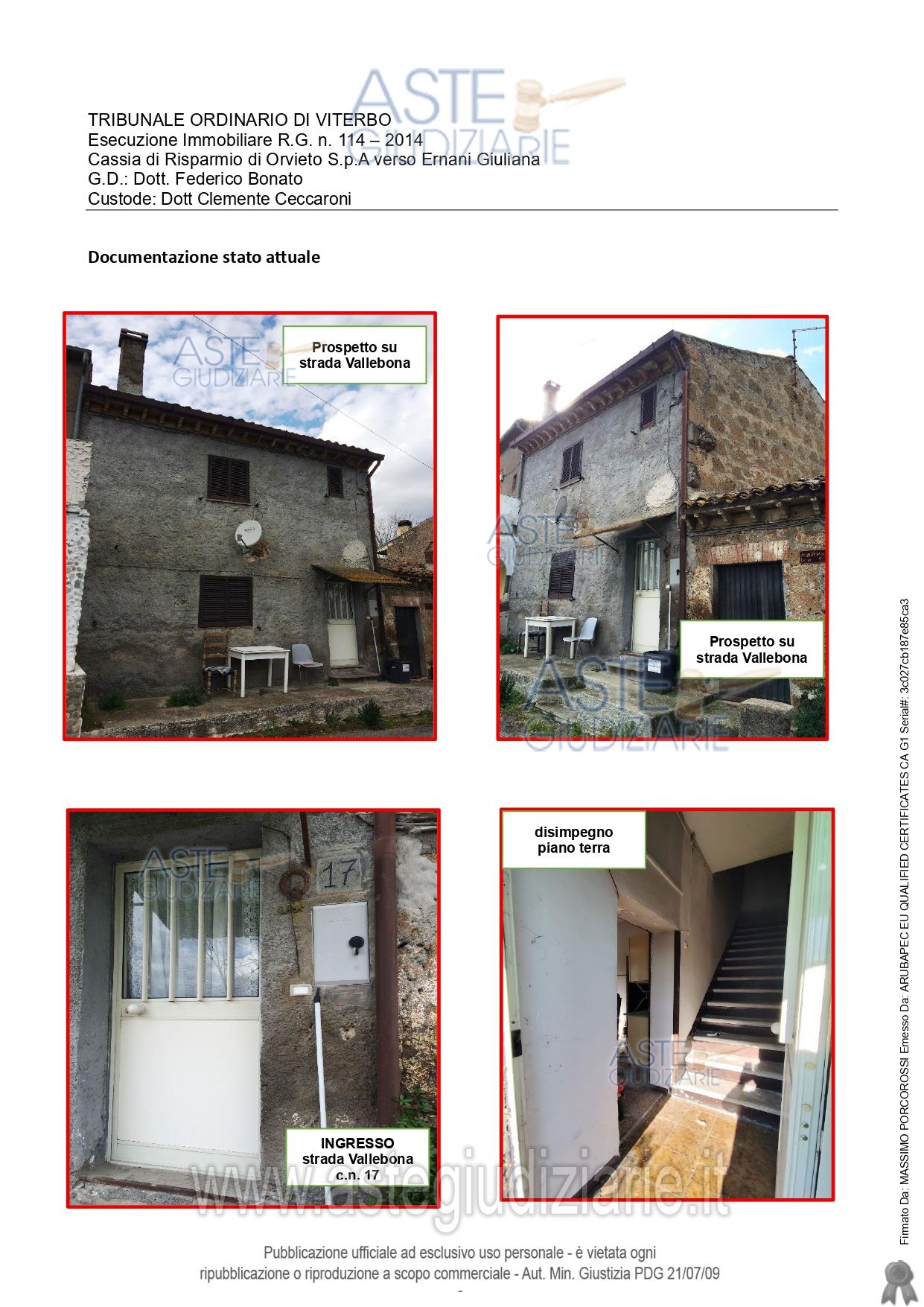 Fotografia del bene
