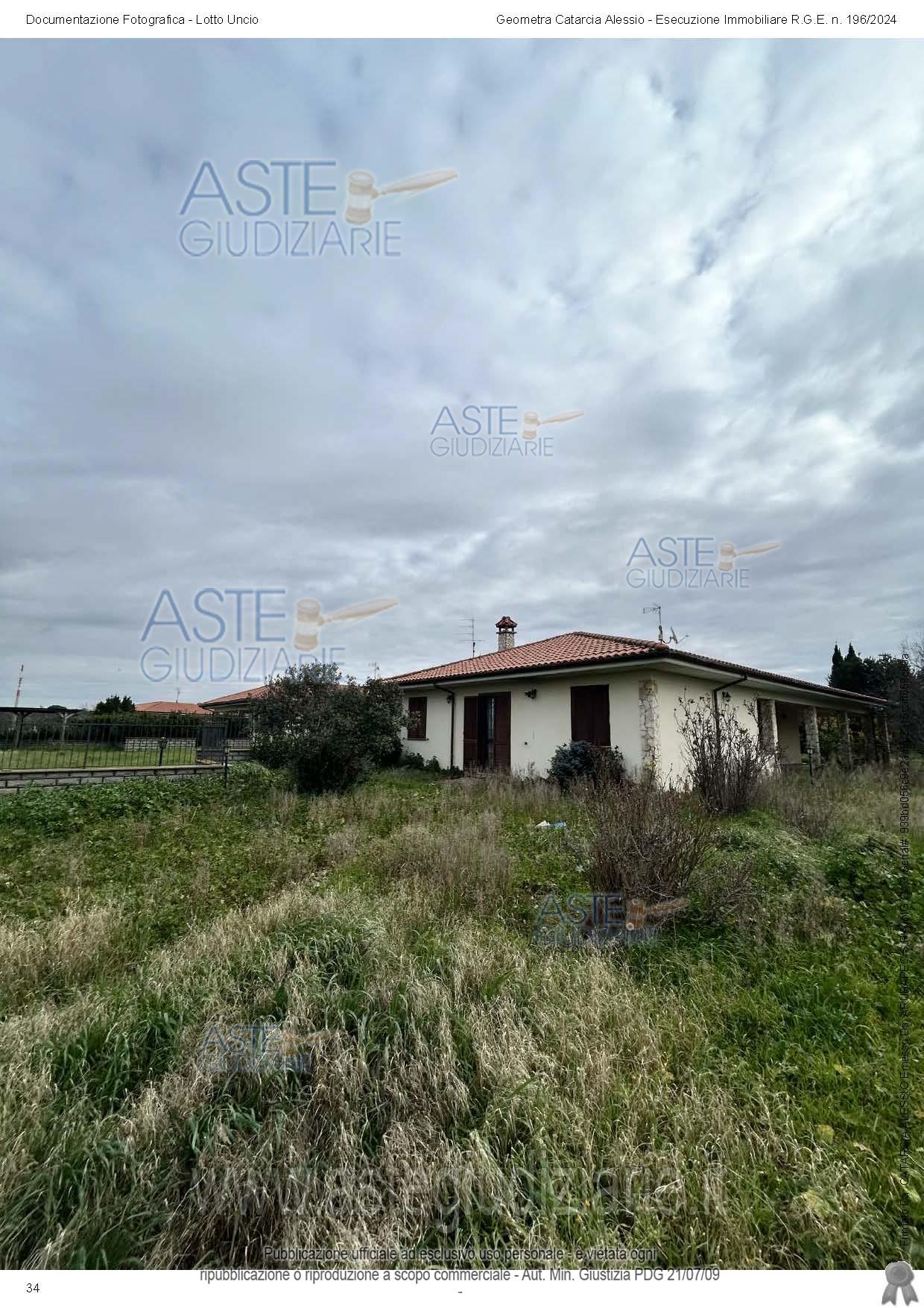 Fotografia del bene