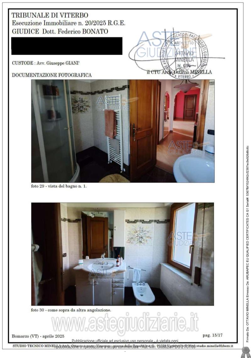 Fotografia del bene
