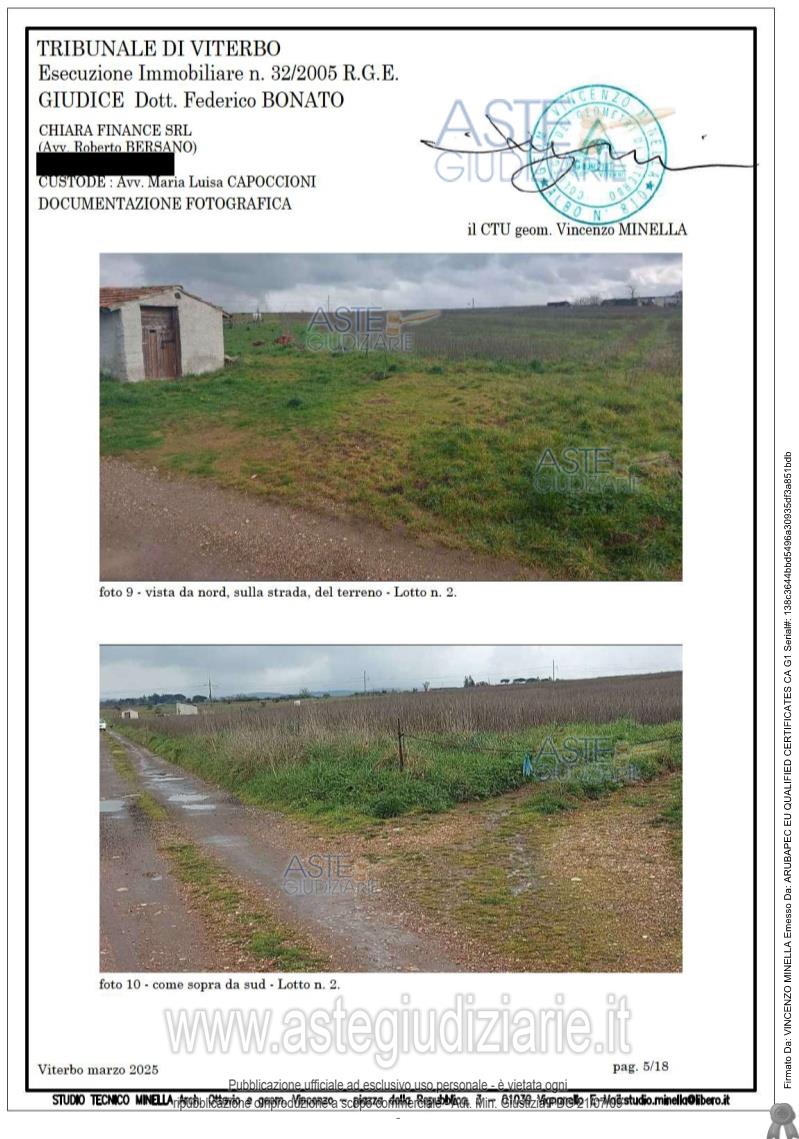 Fotografia del bene
