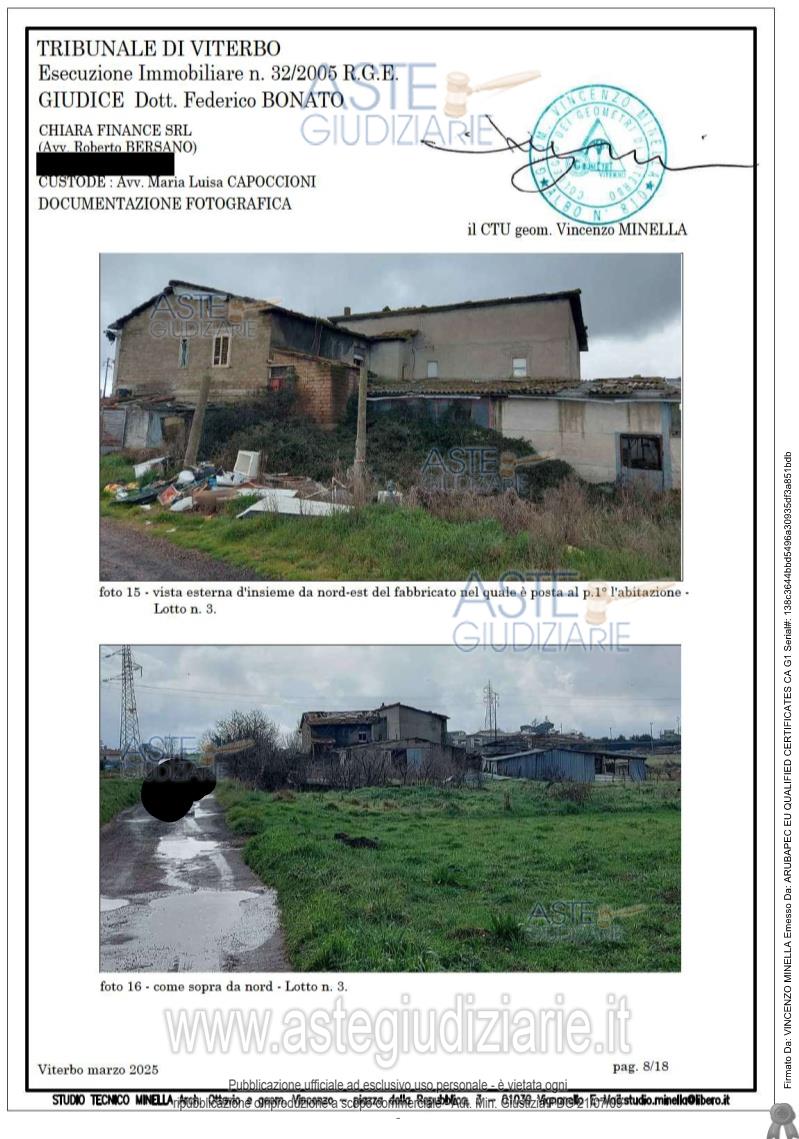 Fotografia del bene