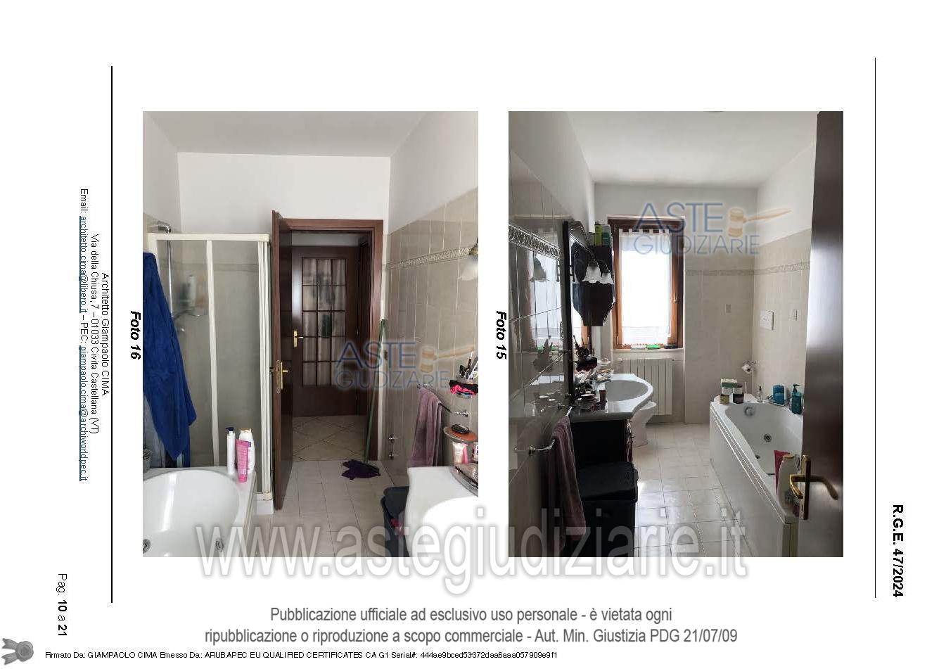 Fotografia del bene